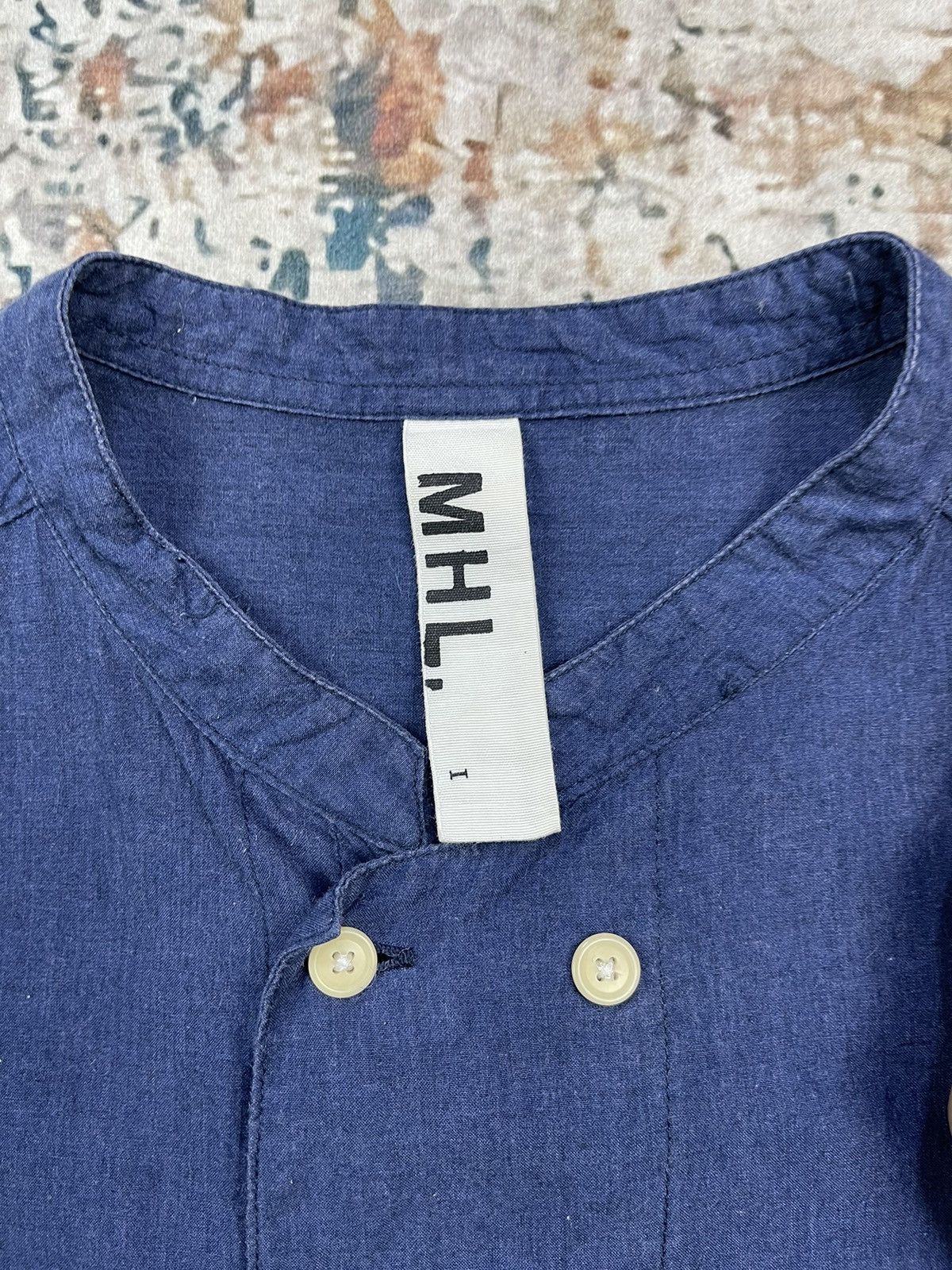 Margaret Howell MHL Margaret Howell Double Breasted Indigo Dress Size S / US 4 / IT 40 - 13 Thumbnail