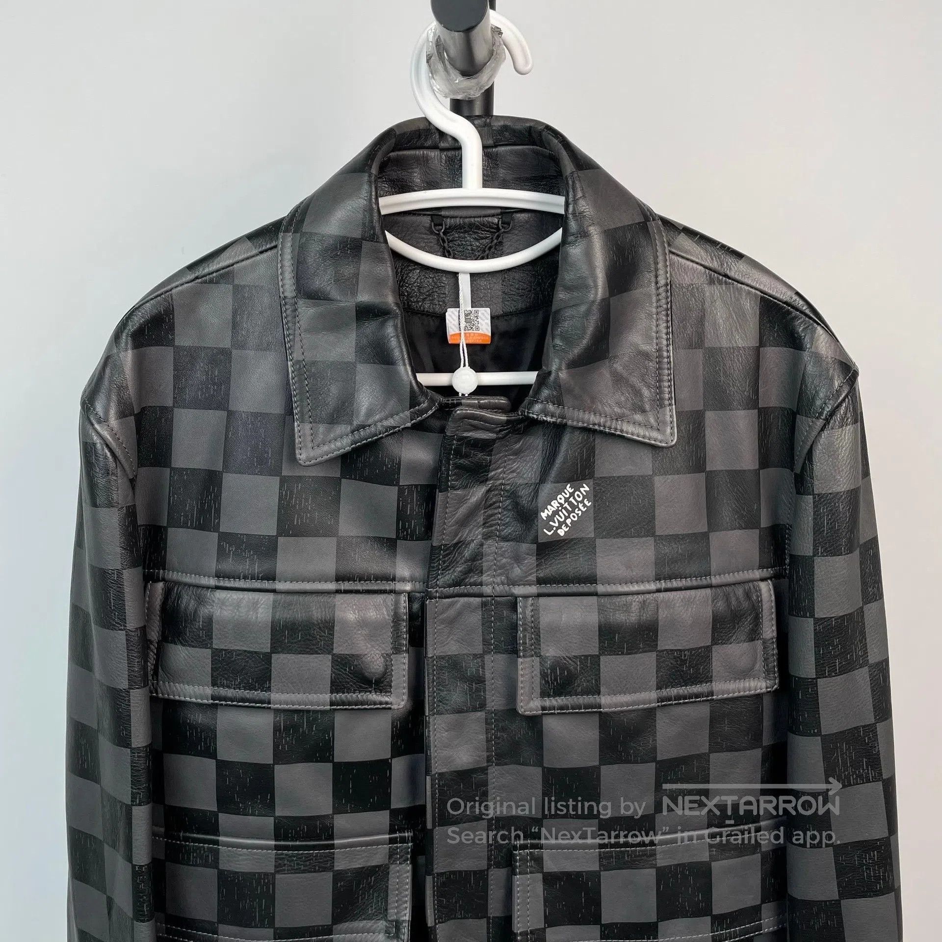 Louis Vuitton Louis Vuitton Black and grey checkered four pocket leather Size US S / EU 44-46 / 1 - 3 Thumbnail