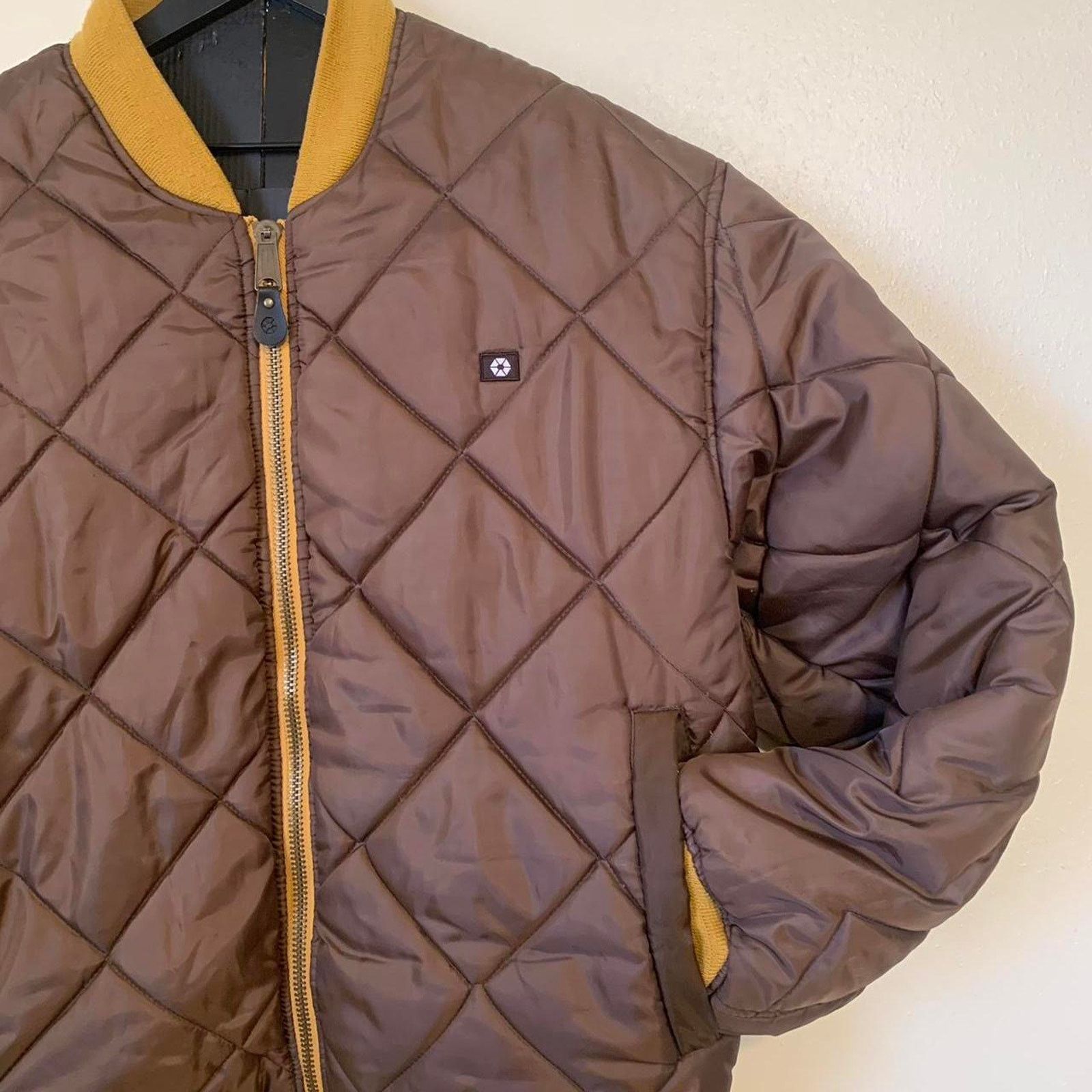 Southpole Vintage SouthPole Reversible Bomber Jacket quilted lining Size US L / EU 52-54 / 3 - 7 Thumbnail