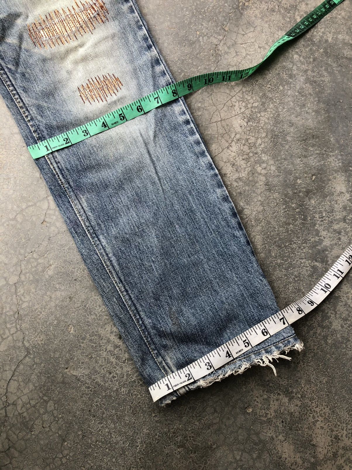 Levi's ZIGZAG REMAKE LEVIS 505 DENIM Size US 30 / EU 46 - 11 Thumbnail