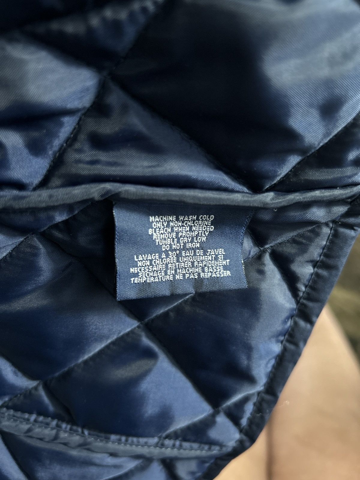 Polo Ralph Lauren Navy Polo Ralph Lauren Large 12/14 Quilted Jacket Size L / US 10 / IT 46 - 10 Thumbnail