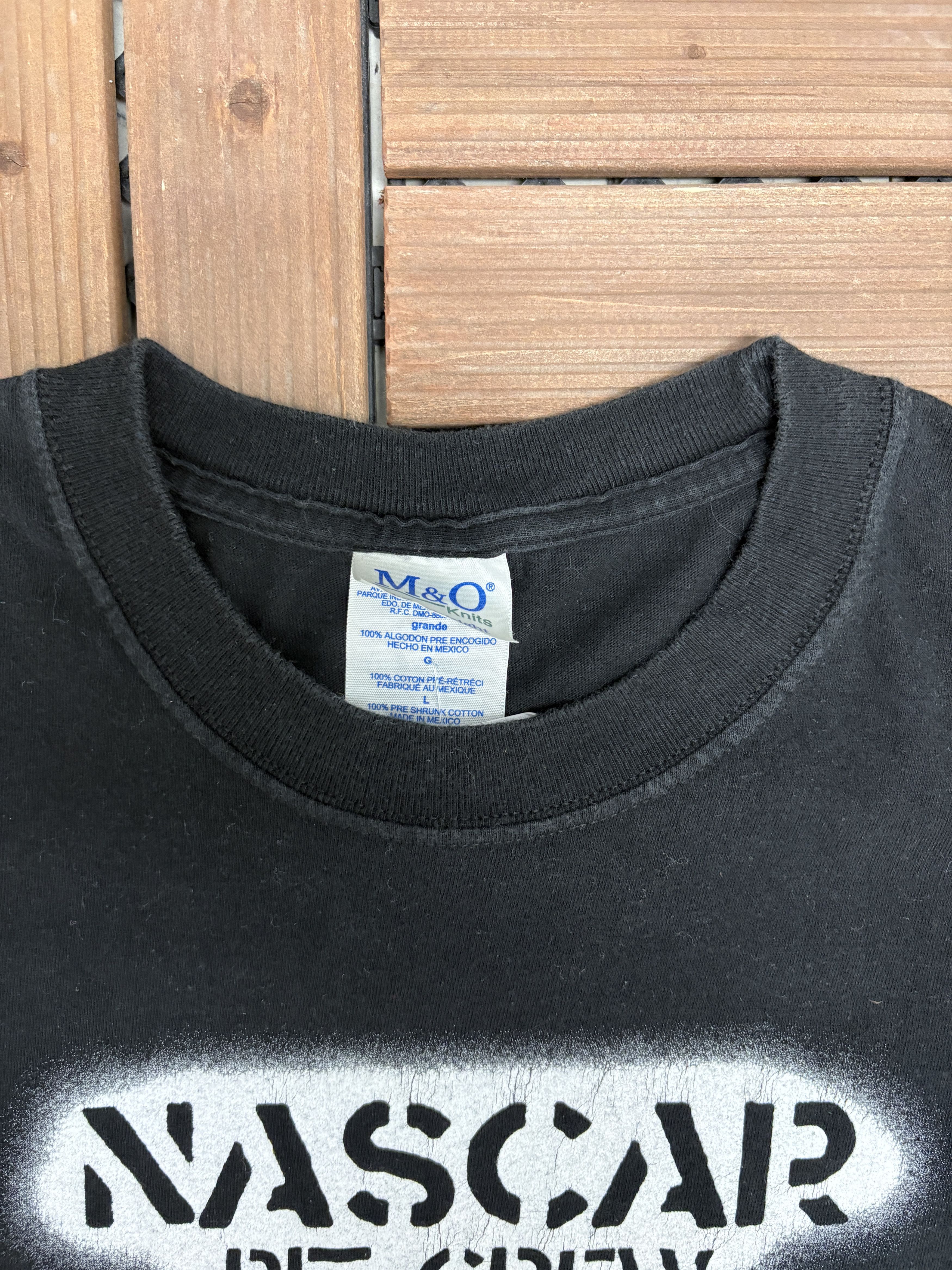Vintage NASCAR PIt Crew Vintage Black T-Shirt Tee Size US L / EU 52-54 / 3 - 5 Thumbnail