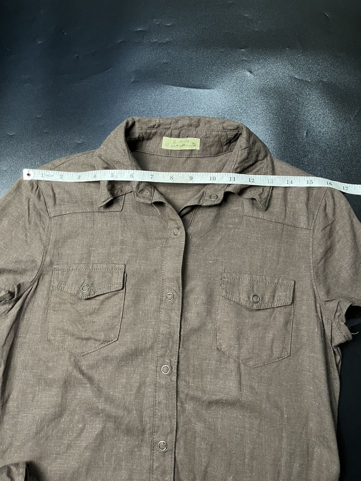 GOAT Crew × If Six Was Nine × Le Grande Bleu (L.G.B.) Japanese Vintage G.O.A shirt Size US S / EU 44-46 / 1 - 11 Thumbnail