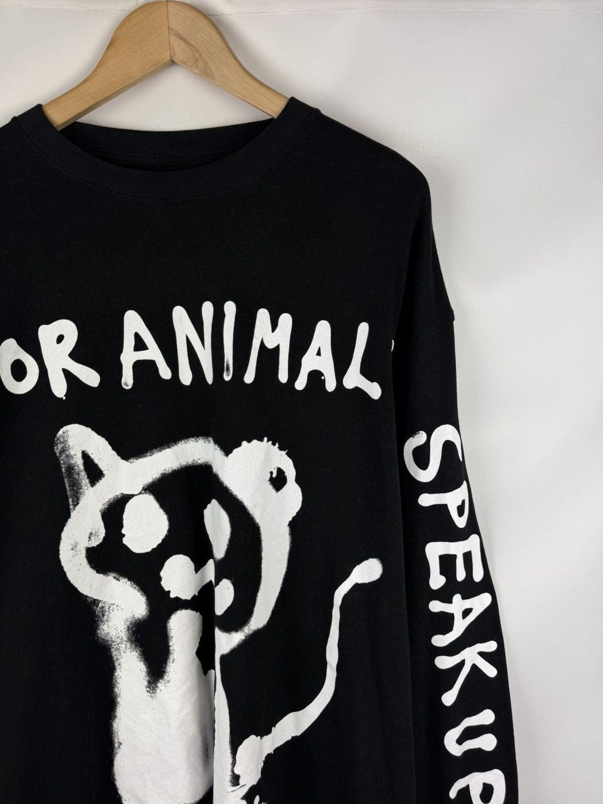 H&M Co-exist Story For Animal Graphic Print Oversized T Shirt Size M / US 6-8 / IT 42-44 - 5 Thumbnail