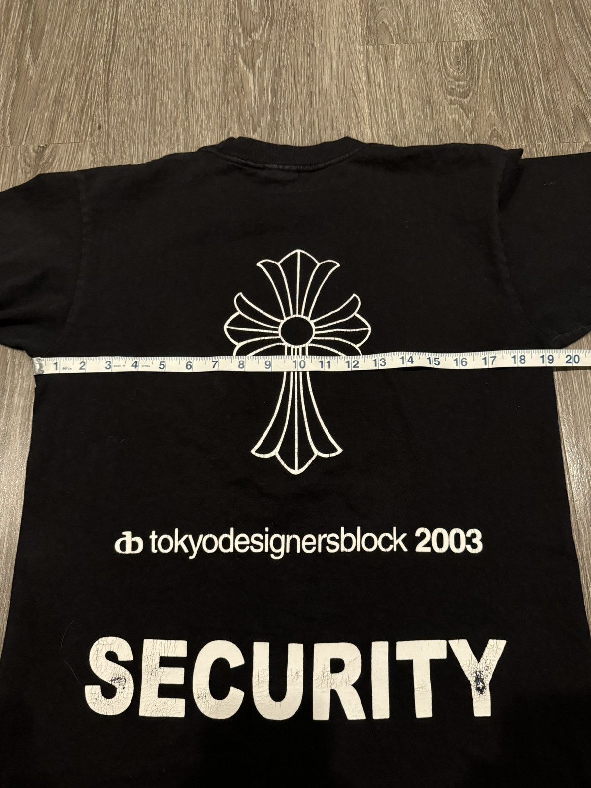 Chrome Hearts Chrome Hearts SECURITY 2003 Tokyo Designers Block Tee Size US M / EU 48-50 / 2 - 10 Thumbnail