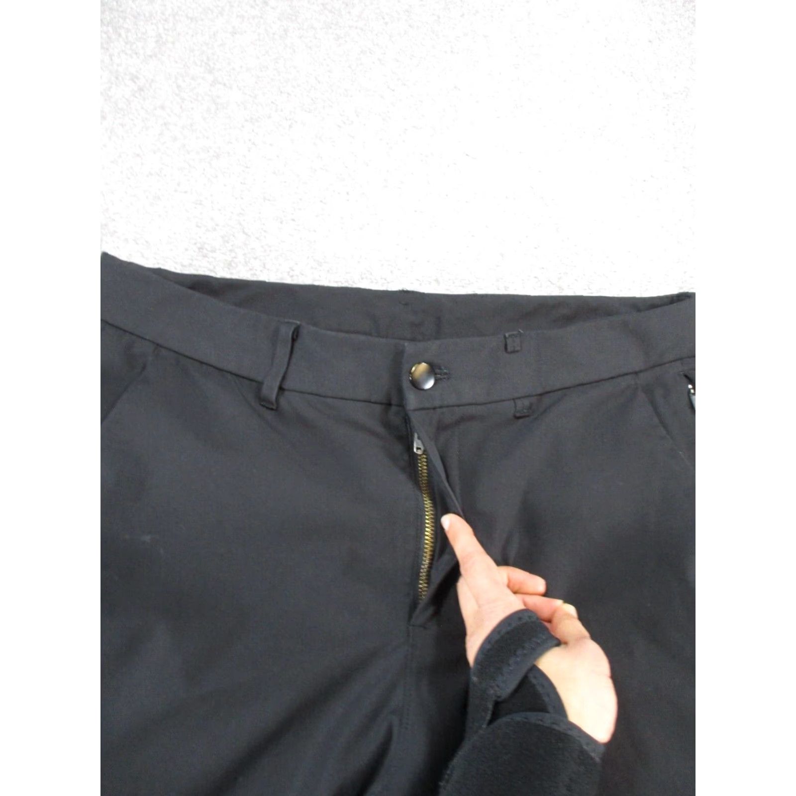 Lululemon Lululemon Slim Fit Chinos Mens 33 Black Pants Size US 33 - 5 Thumbnail