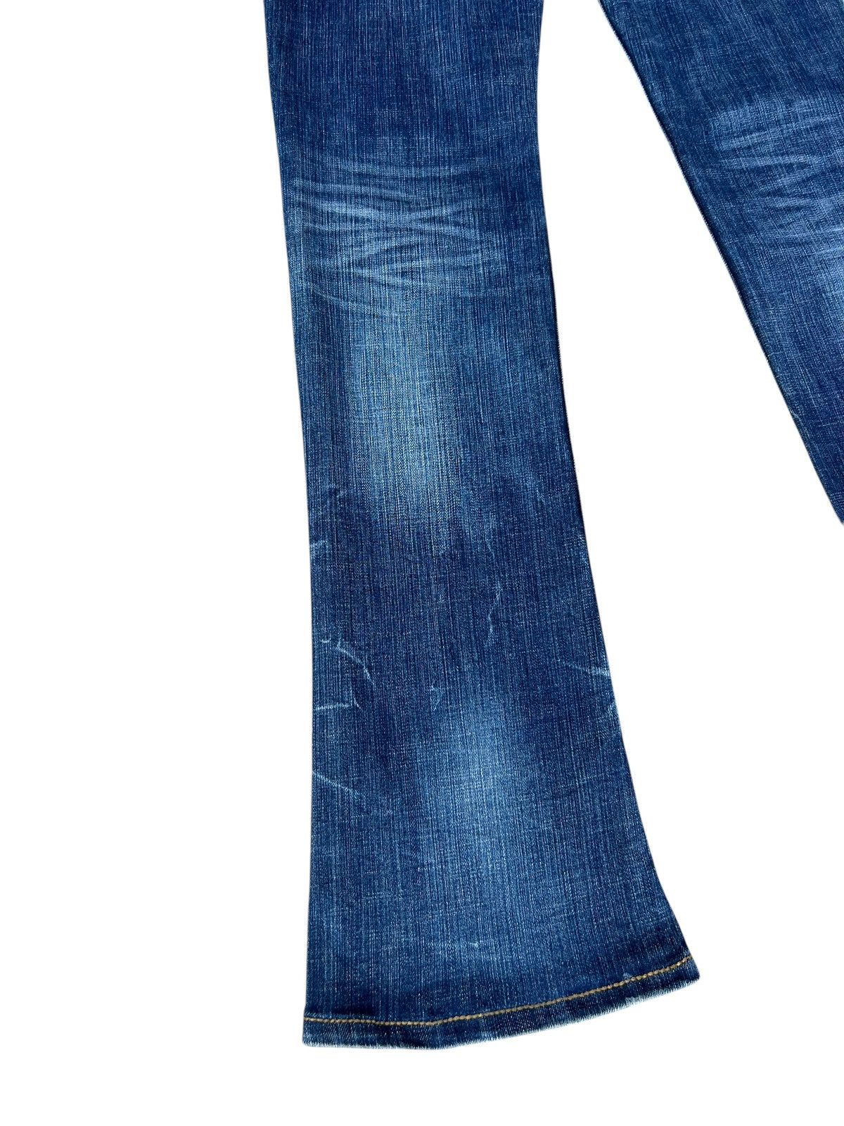 If Six Was Nine Clawmark Stretch Denim Nicole Hideaways Bootcut Jeans Size US 31 - 17 Thumbnail
