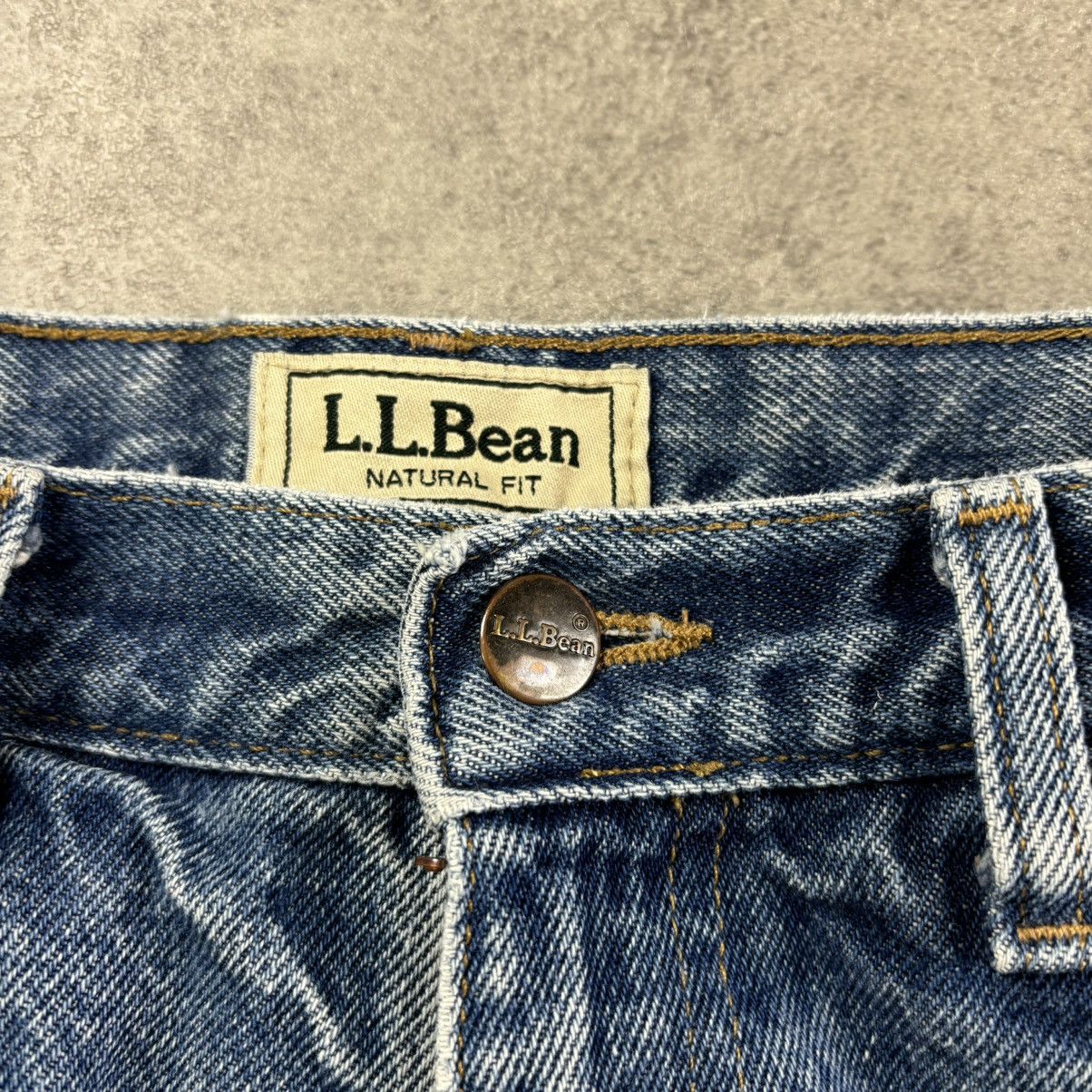 L.L. Bean Vintage light wash ll bean jeans Size US 32 / EU 48 - 6 Thumbnail