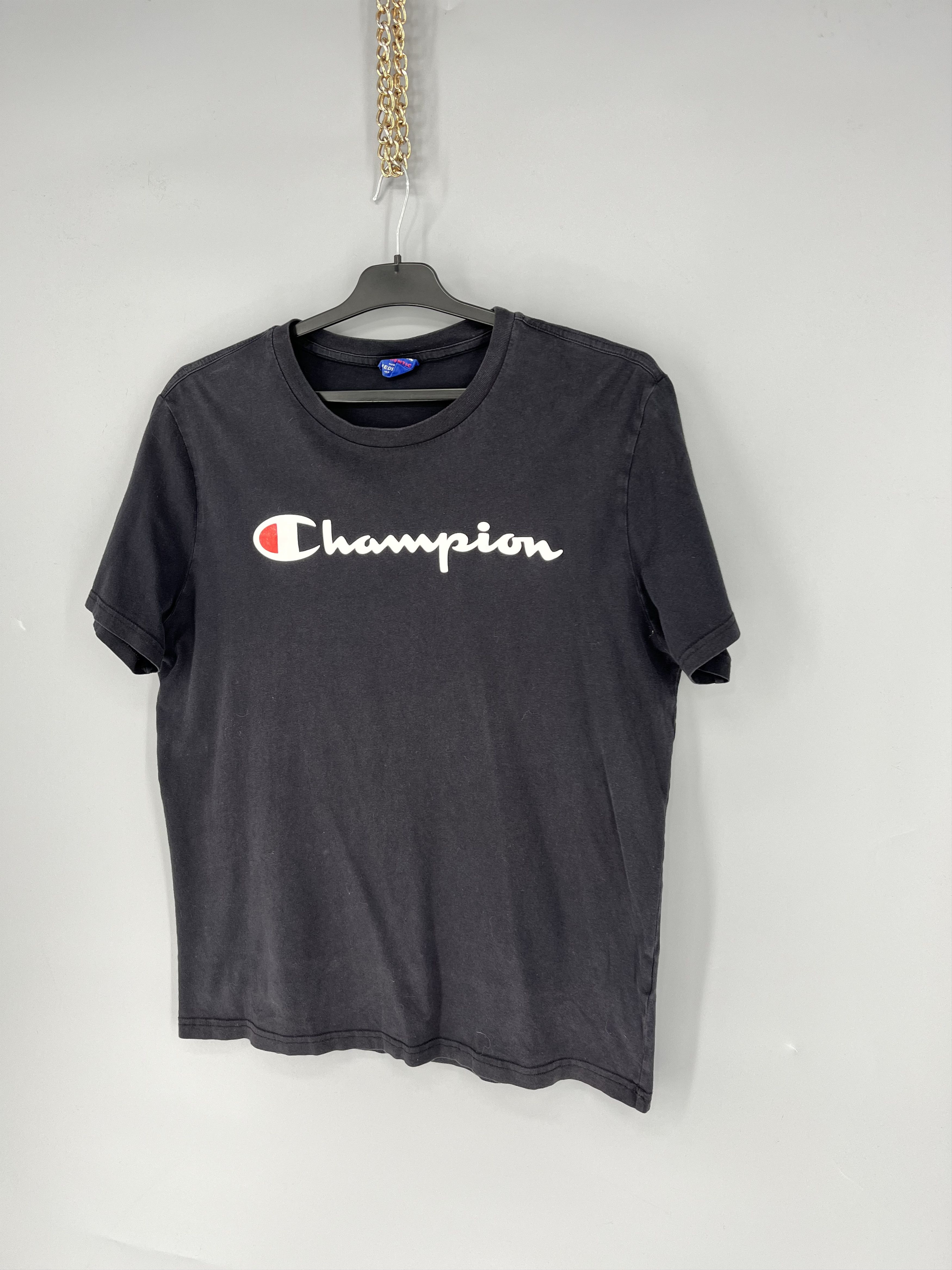 Champion VINTAGE Y2K CHAMPION BIG LOGO NICE DESIGN TSHIRT HIP HOP RAP Size US M / EU 48-50 / 2 - 3 Thumbnail