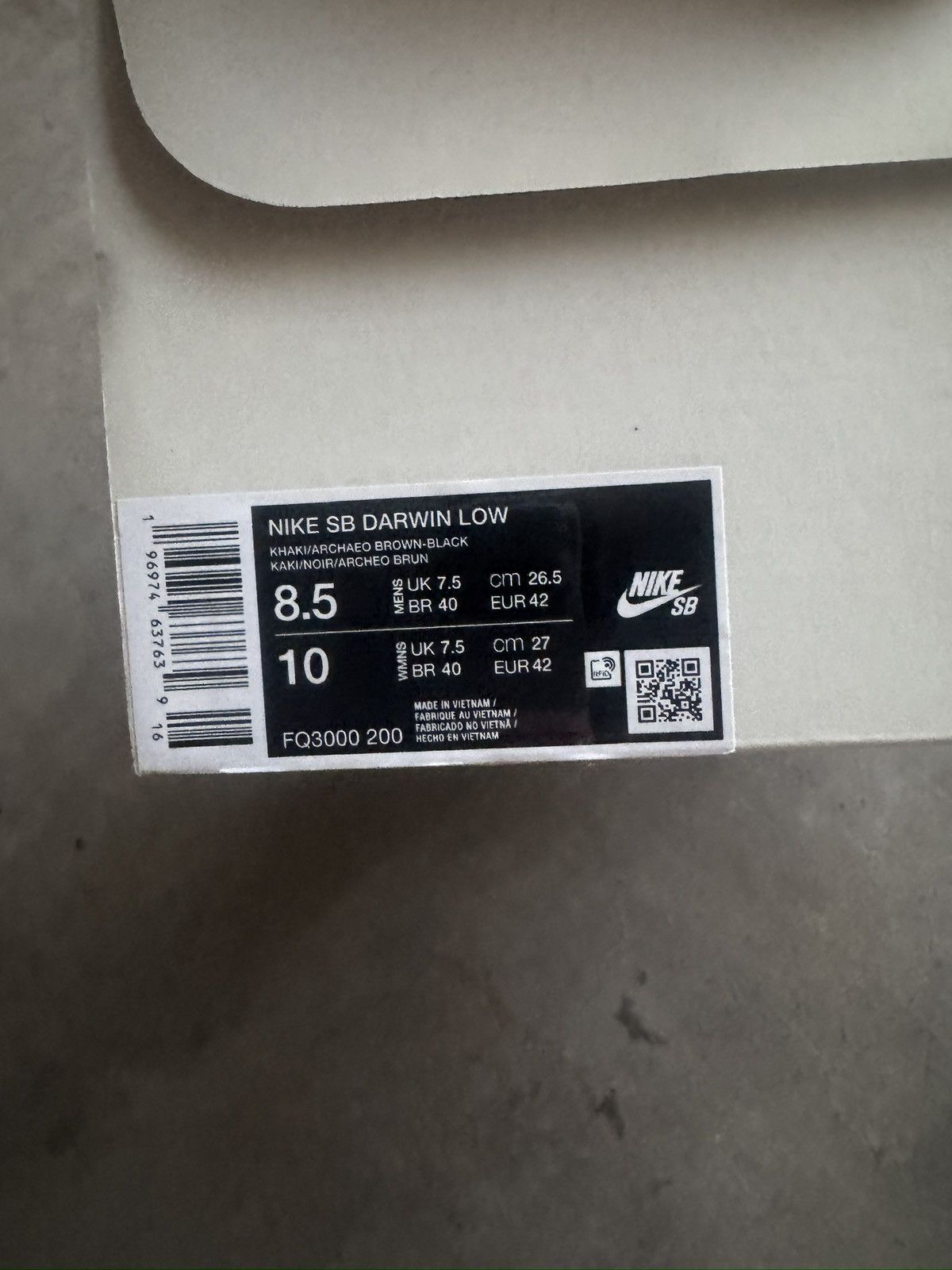 Nike × Supreme Supreme X Nike Sb Darwin Low Desert Camo Size 8.5 Size US 8.5 / EU 41-42 - 14 Thumbnail