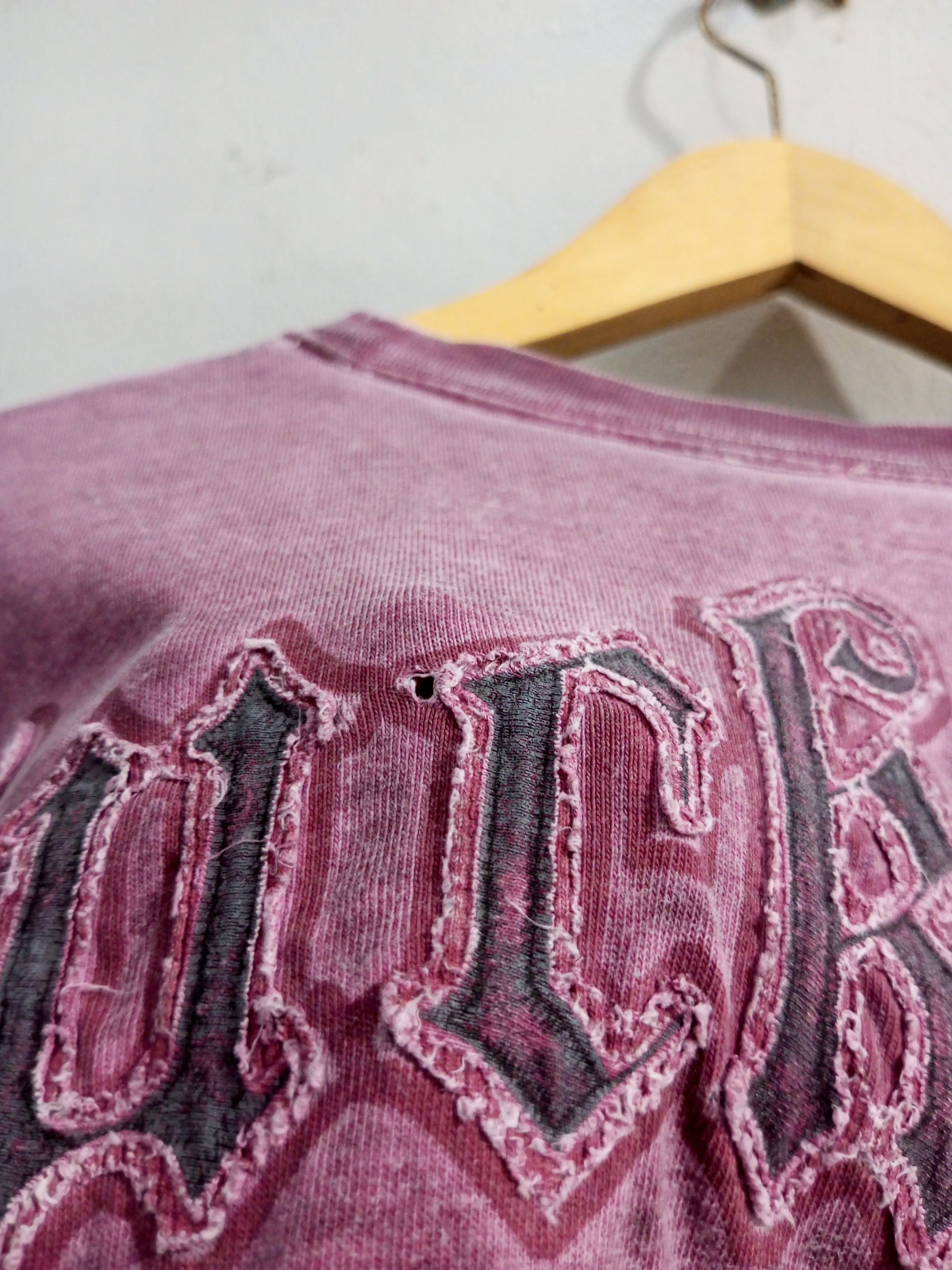 Japanese Brand Vintage Buckaroo skull cross distressed long sleeve tshirt Size US L / EU 52-54 / 3 - 13 Thumbnail