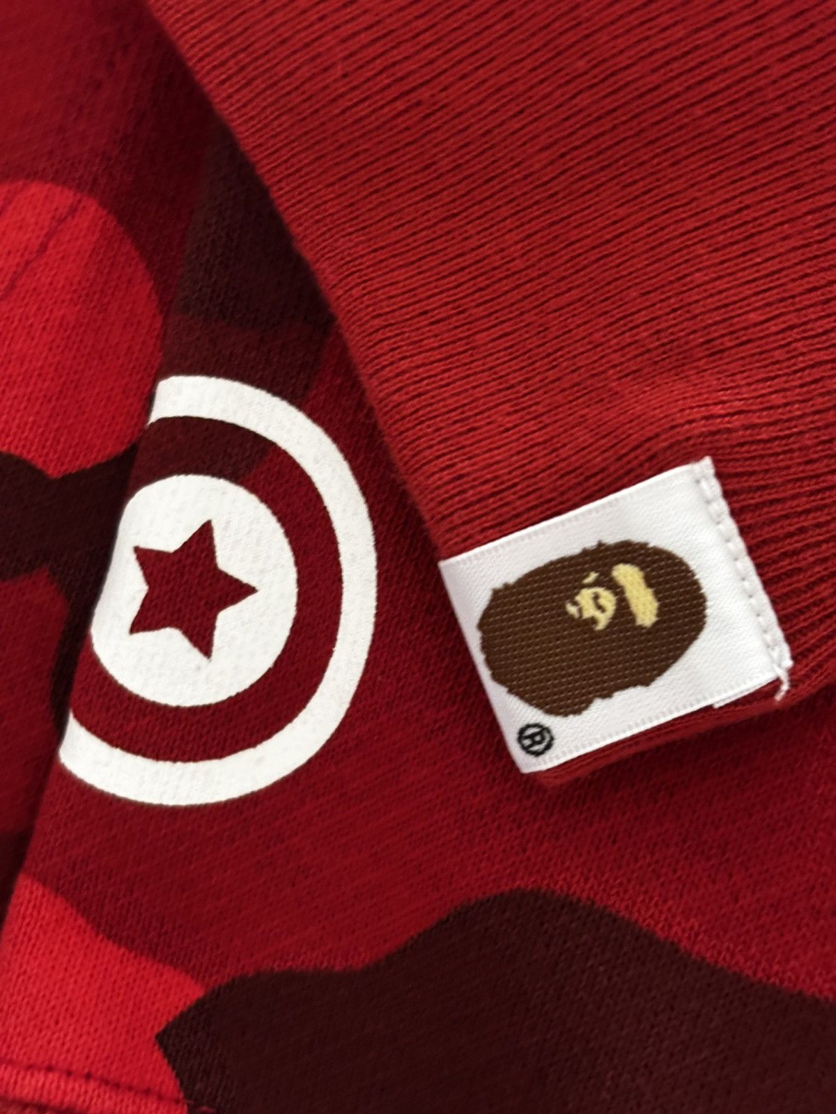 Bape Authentic ape bape color camo 2nd shark pullover hoodie xl Size US XL / EU 56 / 4 - 8 Thumbnail