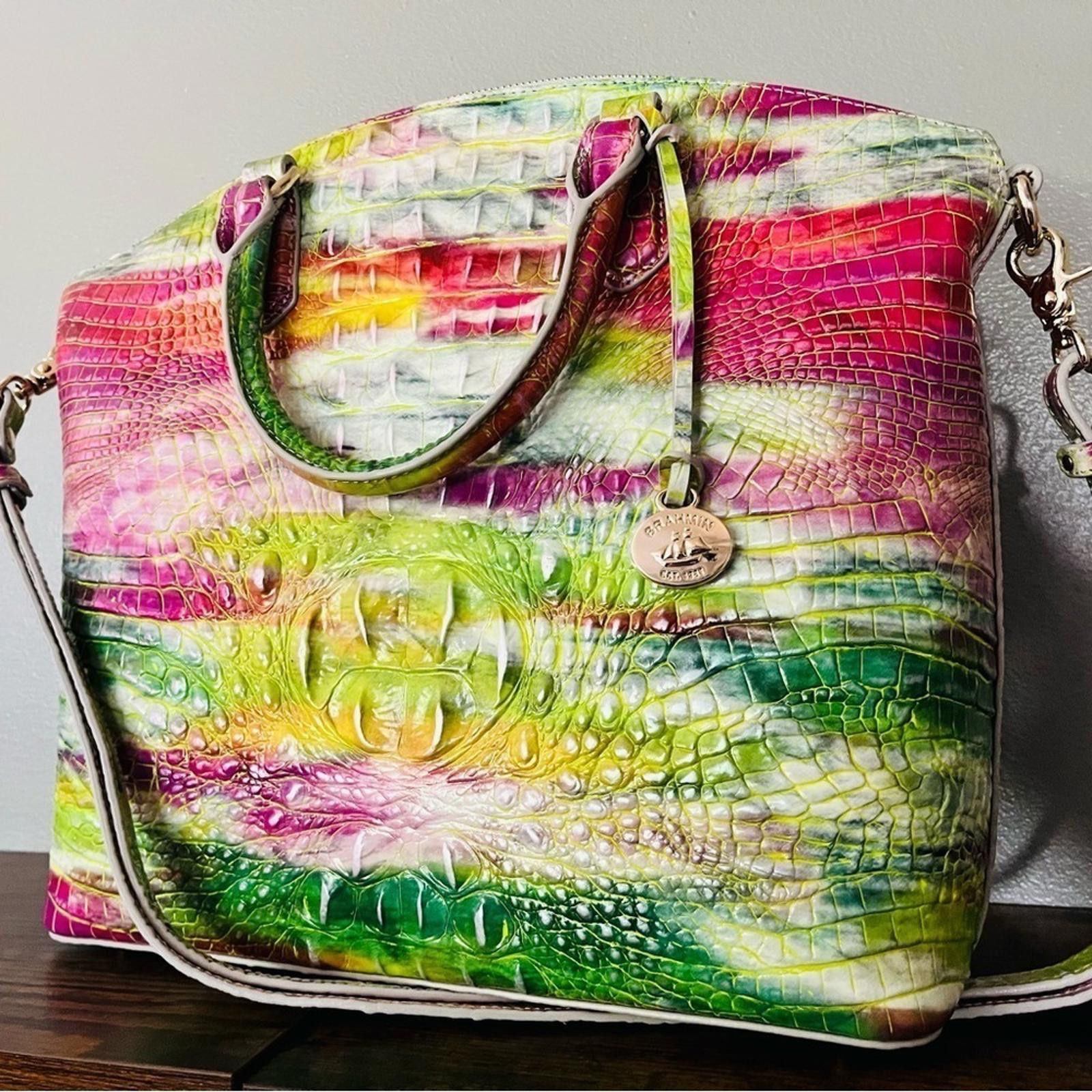 BRAHMIN Brahmin Duxbury Satchel Bag In Delight Melbourne NWT Size ONE SIZE - 2 Thumbnail