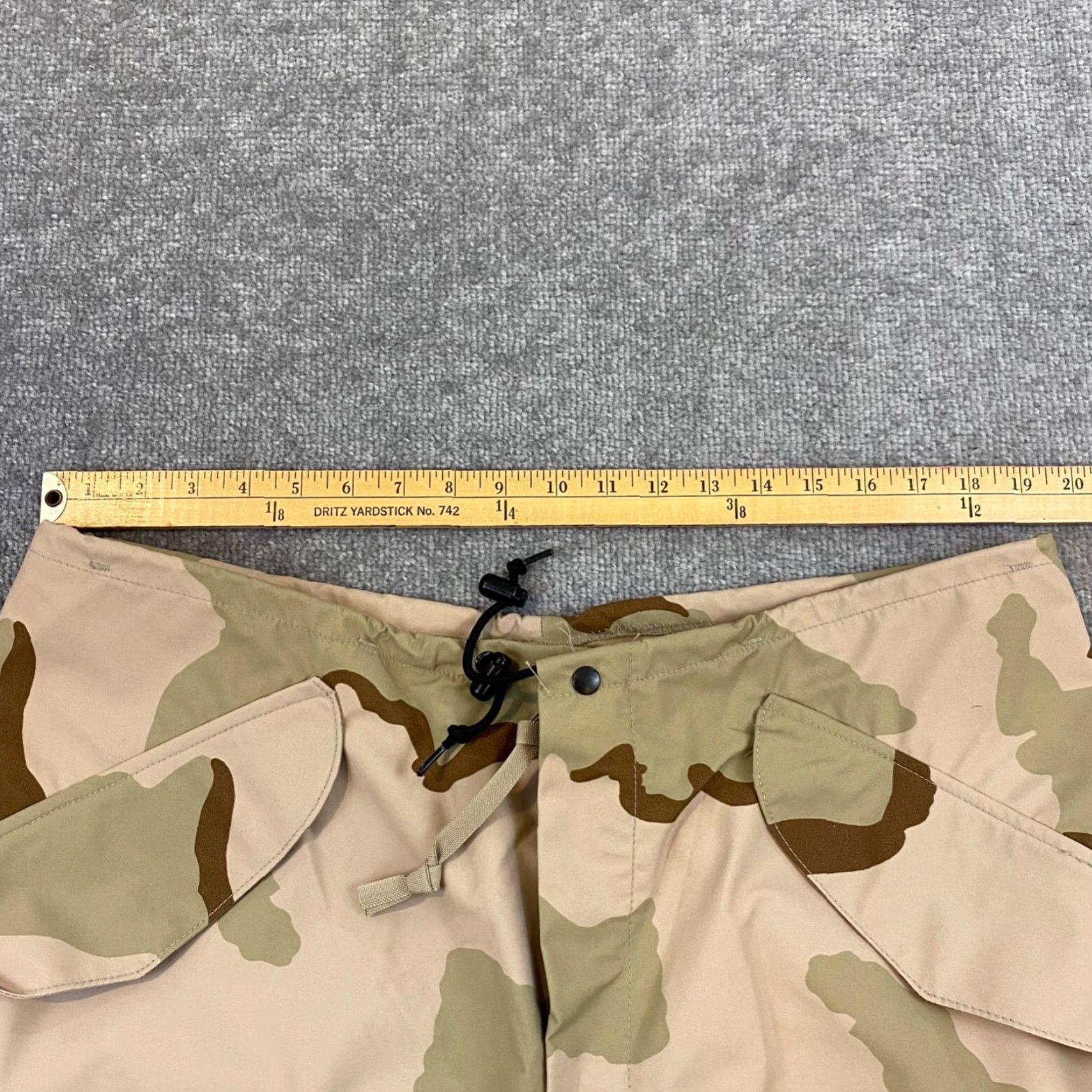 Vintage VINTAGE Gore-Seam Military Army Camo Pants Men Large Long Waterproof Breathable 90s Cargo Trousers Size US 33 - 3 Thumbnail