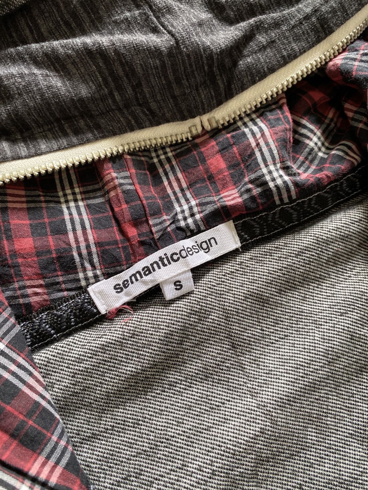 20471120 Semanticdesign Double Layer Hoodie Lgb kmrii ifsixwasnine Size US S / EU 44-46 / 1 - 4 Thumbnail