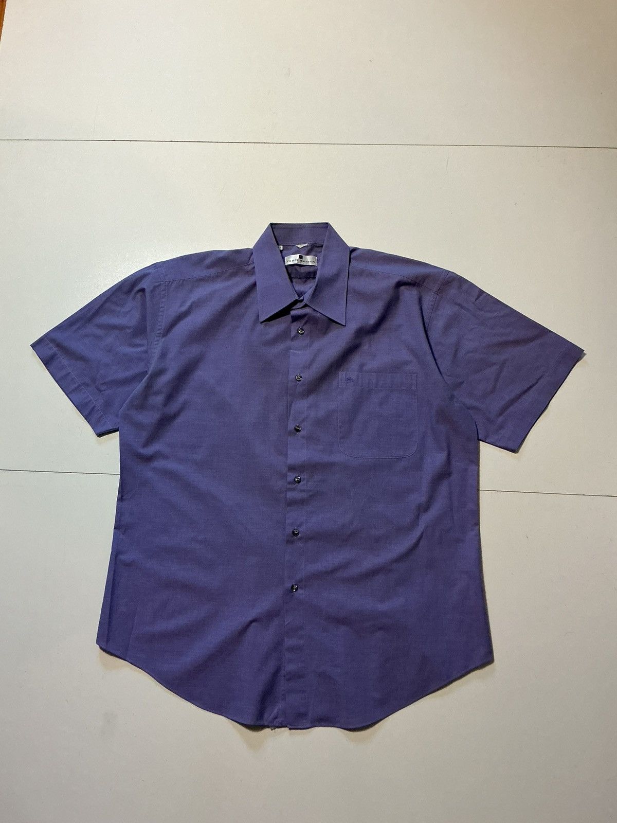 Pierre Balmain Vintage Pierre Balmain Paris Embroidered PB Button Shirt Size US M / EU 48-50 / 2 - 2 Thumbnail
