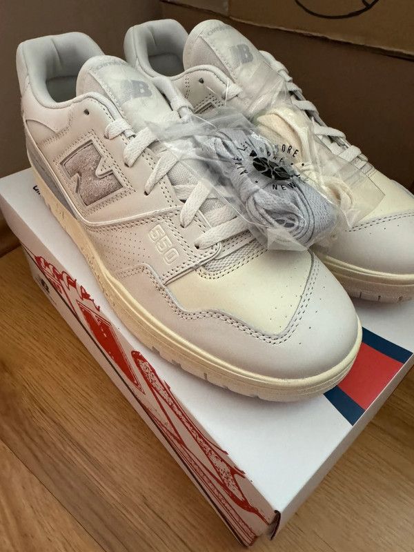 Aime Leon Dore × New Balance New Balance aime leon dore white leather EU46 2/3 US12 Size US 12 / EU 45 - 1 Thumbnail