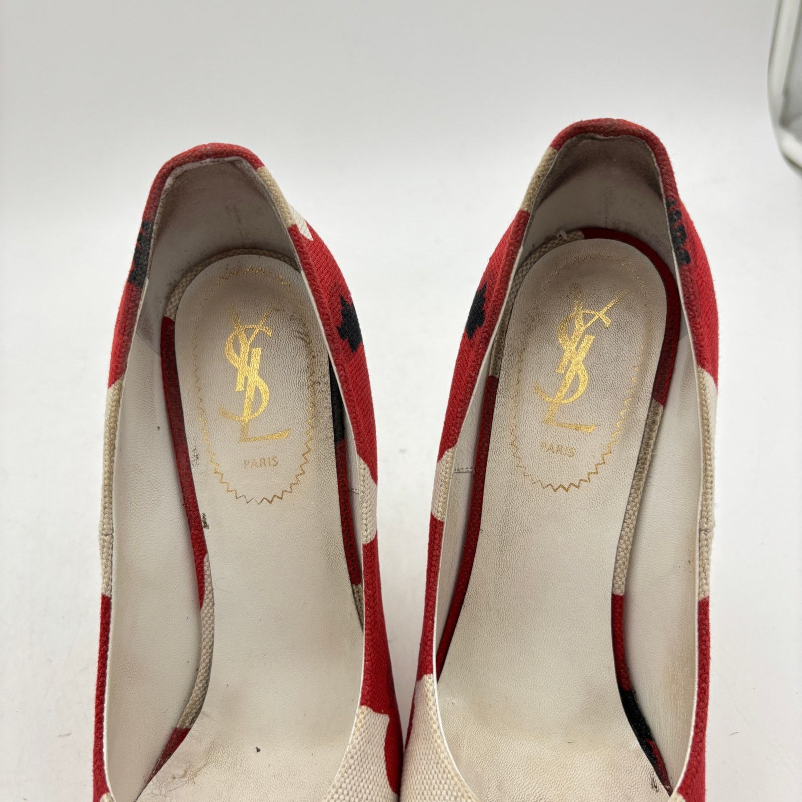 Yves Saint Laurent Yves Saint Laurent Maryna 105 Pump Wedges Women's 37.5 Size US 6.5 / IT 36.5 - 9 Thumbnail