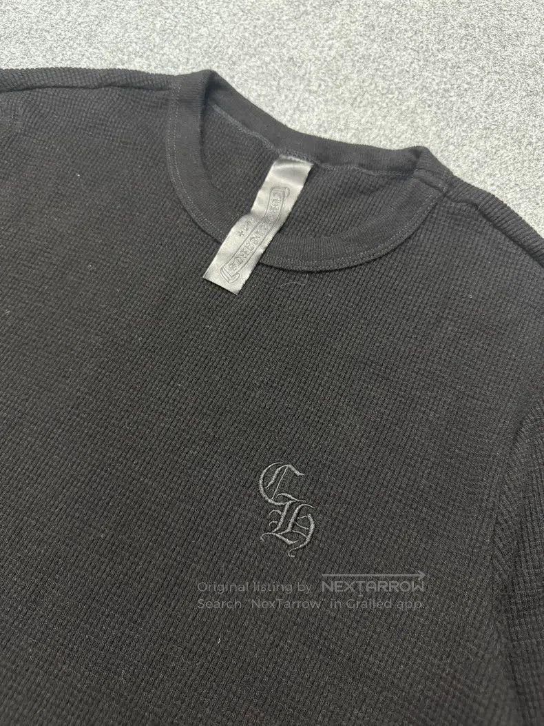 Chrome Hearts CHROME HEARTS Size L Waffle Half Sleeve Short Sleeve T-shir Size US L / EU 52-54 / 3 - 2 Thumbnail