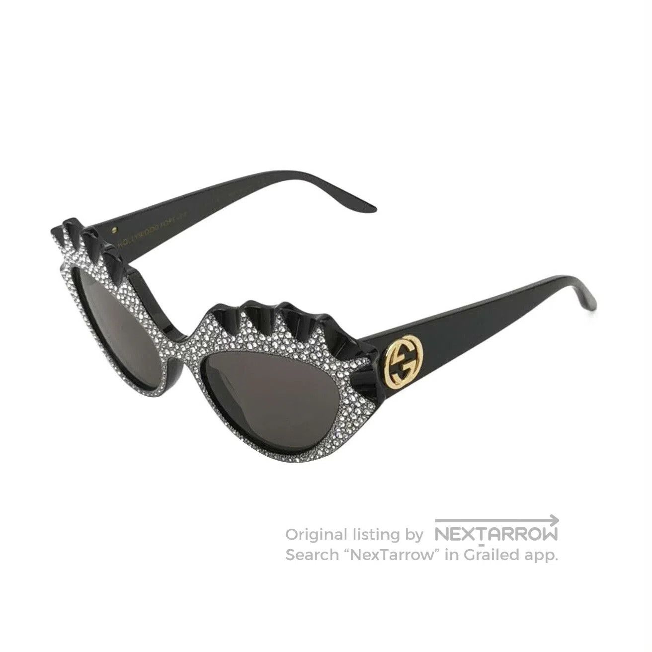 Gucci Gucci Black Diamond Sunglasses. Size ONE SIZE - 1 Thumbnail