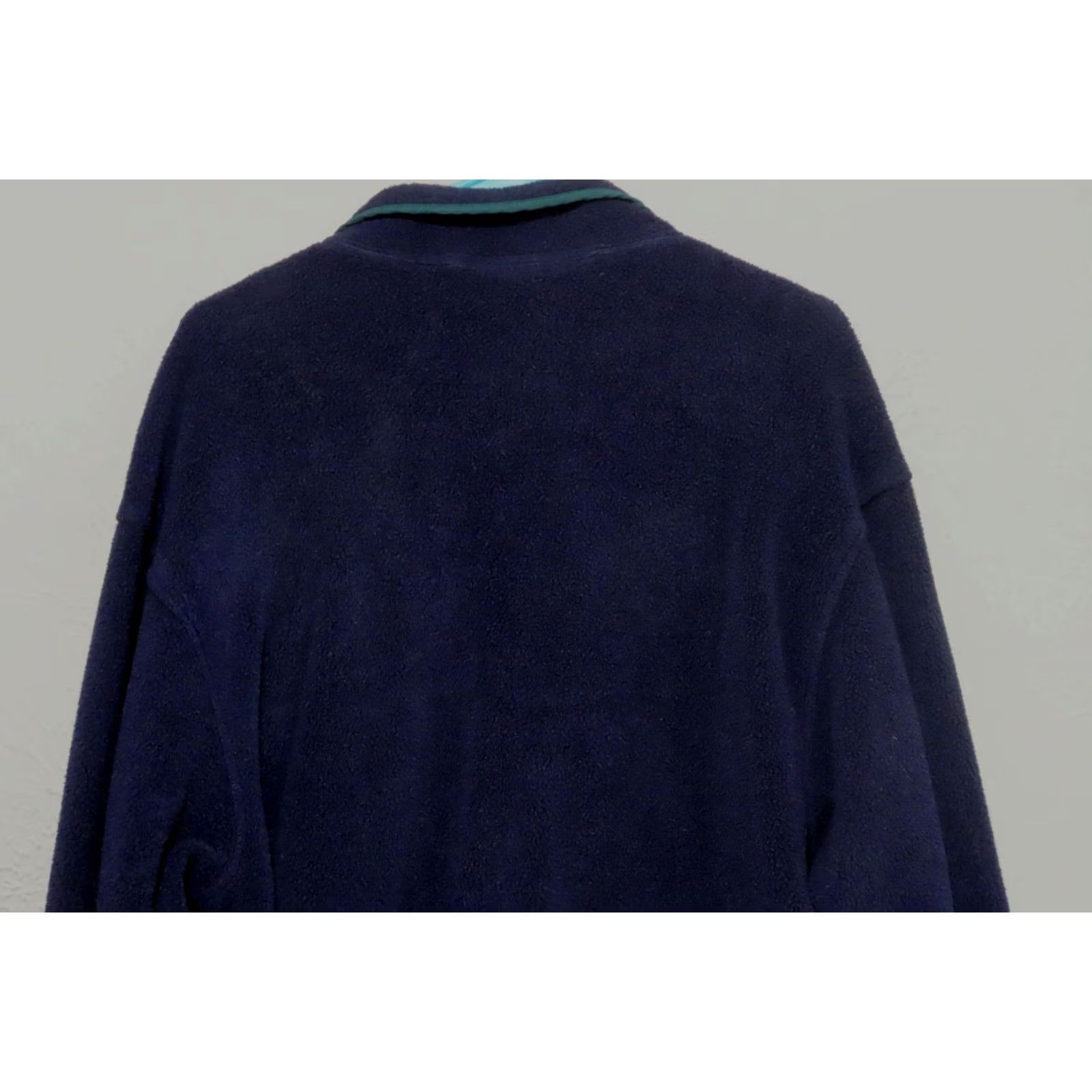 Vintage VINTAGE Woolrich Pullover Shirt M 1/2 Snap Fleece Blue Turquoise 80s Outdoor Men's Size US M / EU 48-50 / 2 - 8 Thumbnail