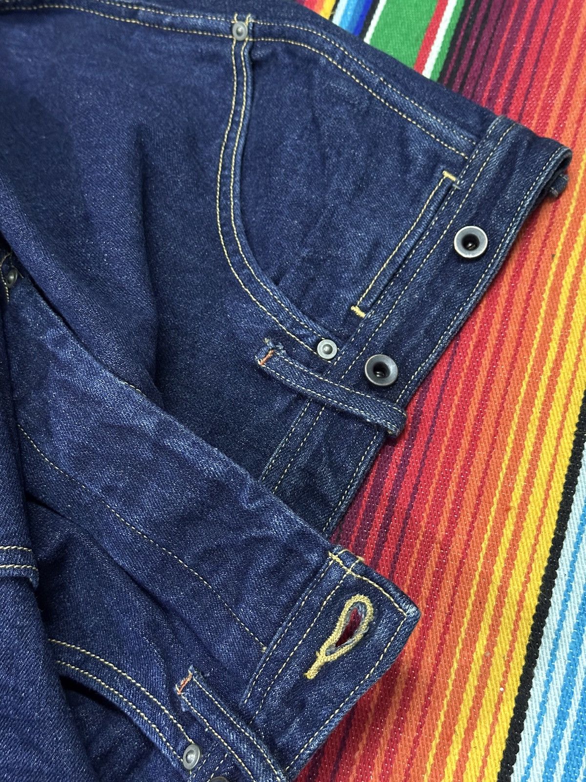 If Six Was Nine 💥Japanese Brand 💥Journal Standard Homestead Buckle Size US 30 / EU 46 - 5 Thumbnail