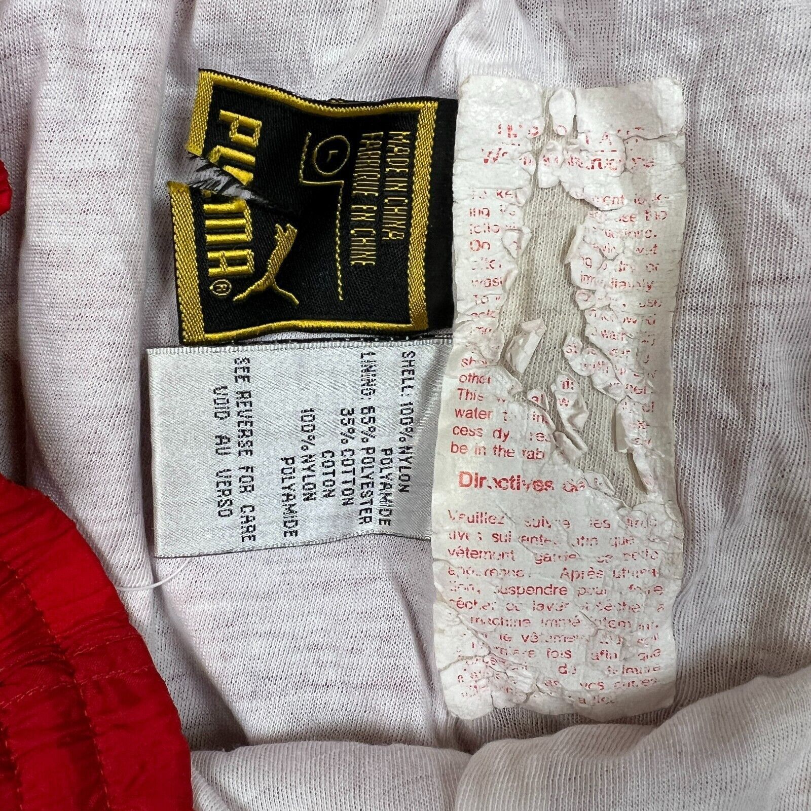 Puma × Vintage Vintage 90s Puma Track Pants Large Sports Comfort Jogger Size US 34 / EU 50 - 5 Thumbnail