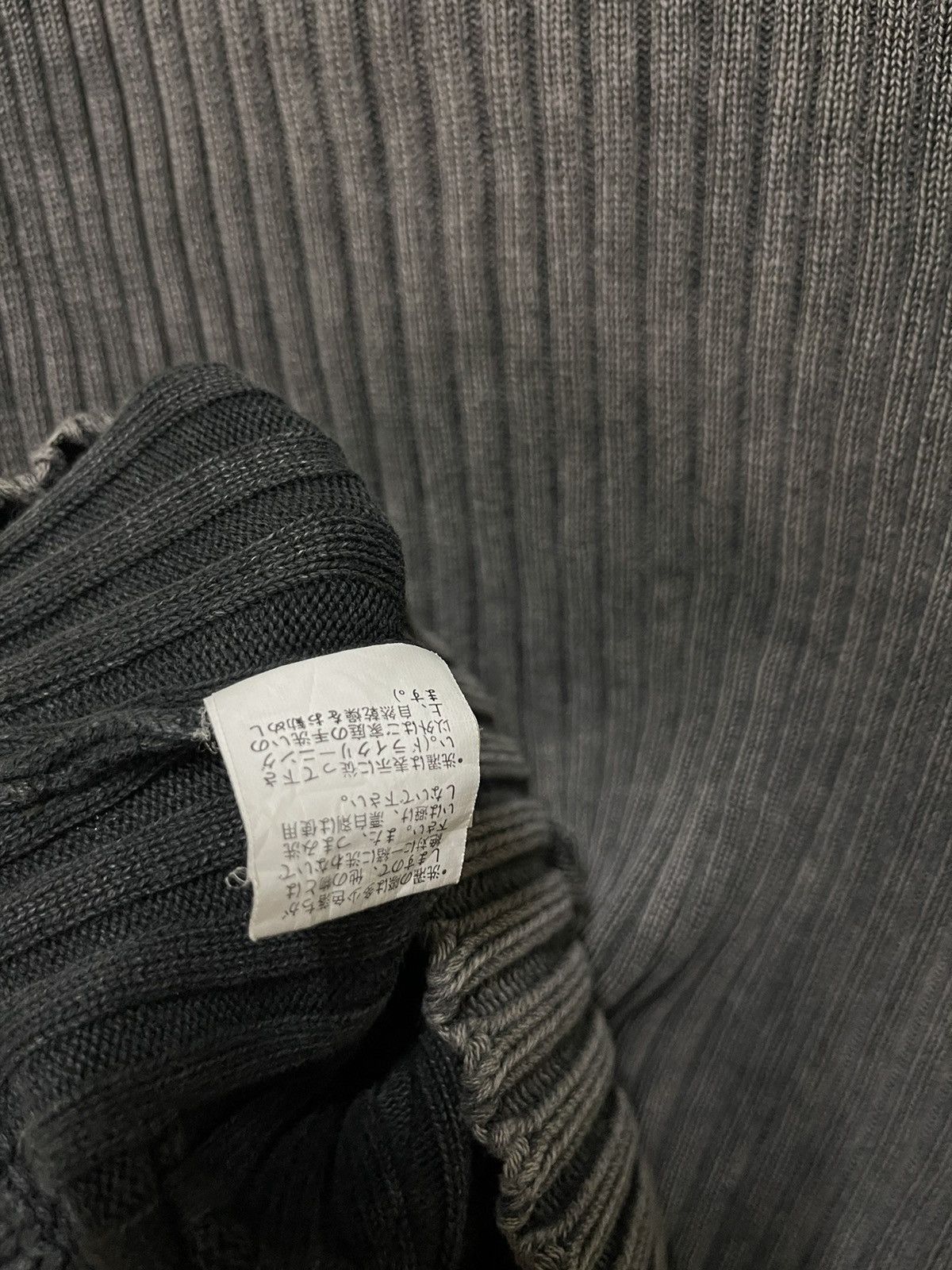 Japanese Brand Studio Five Distressed Sleeveless Zipper Stretch Sweater Size S / US 4 / IT 40 - 16 Thumbnail