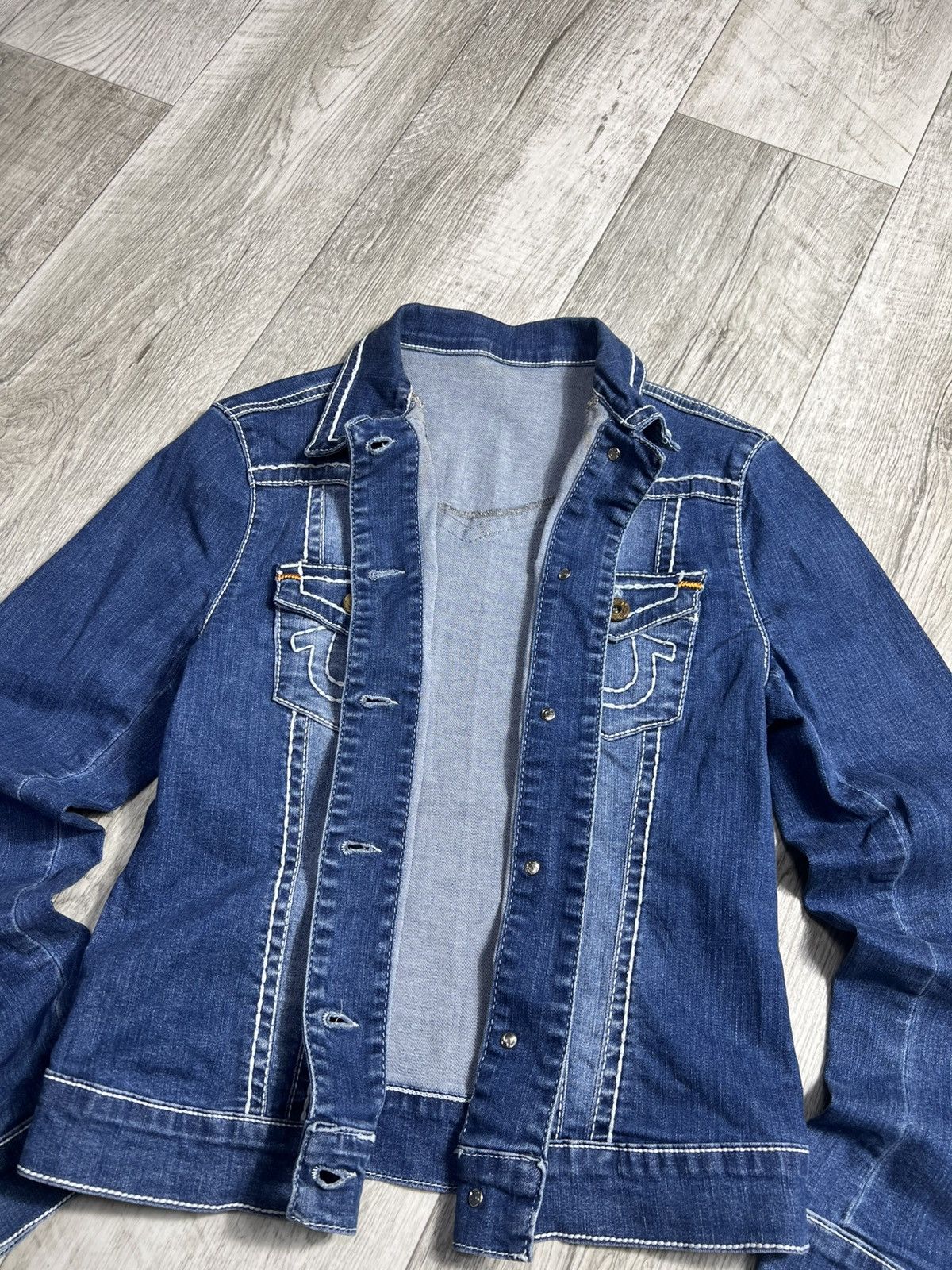 True Religion True Religion Faux fur Denim Jacket Y2k if six was nine LGB Size XL / US 12-14 / IT 48-50 - 6 Thumbnail