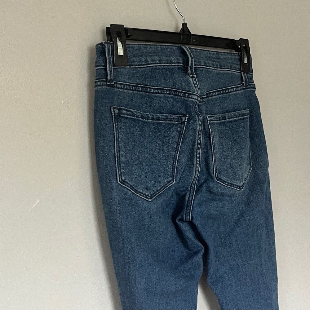Old Navy Old Navy High Rise Super Skinny Jeans Blue Small 2 Petite Size 24" / US 00 / IT 34 - 5 Thumbnail