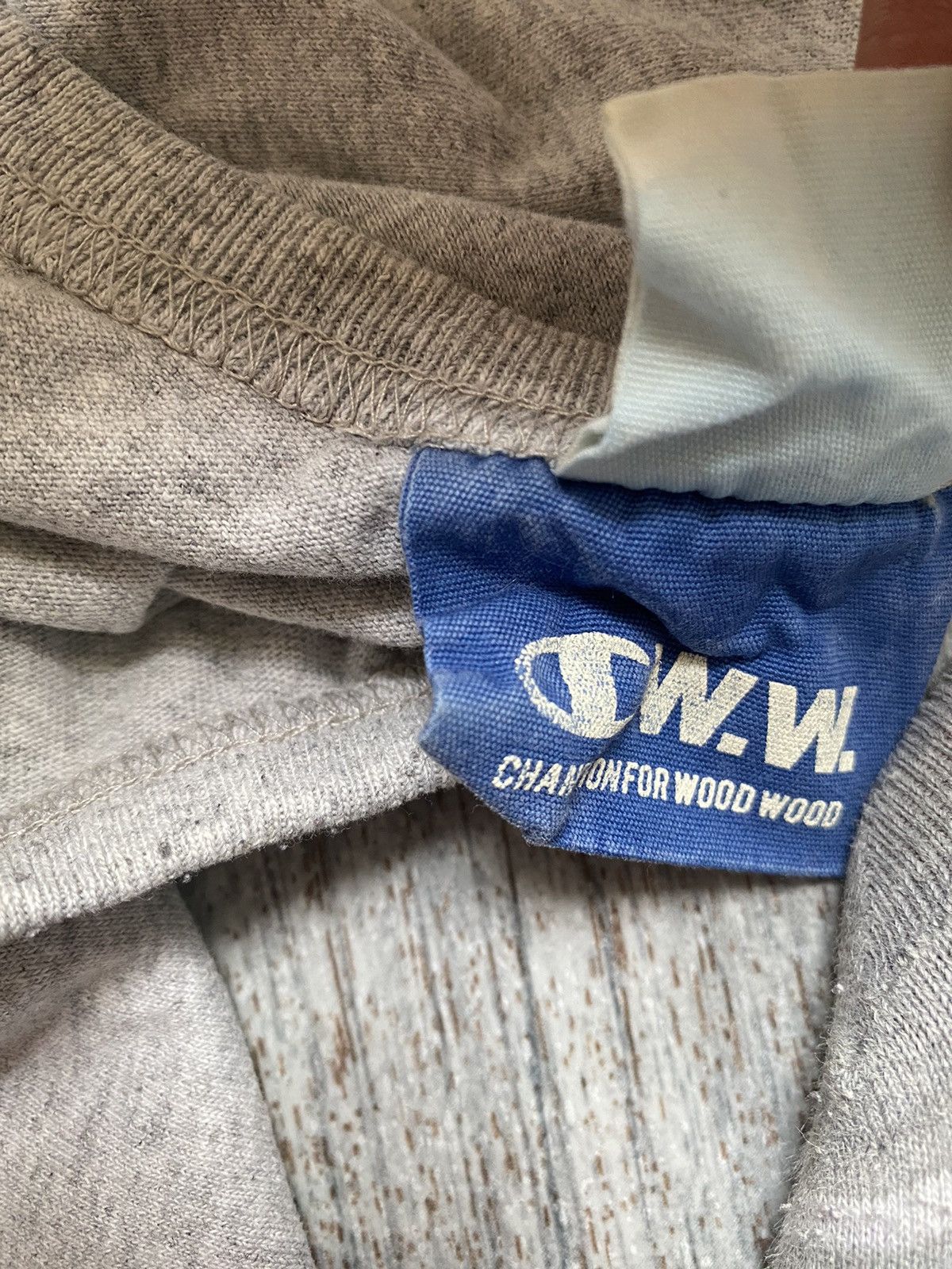 Champion × Wood Wood Champion x Wood Wood Romantic Tee XL WW y2k baggy skate Size US XL / EU 56 / 4 - 8 Thumbnail