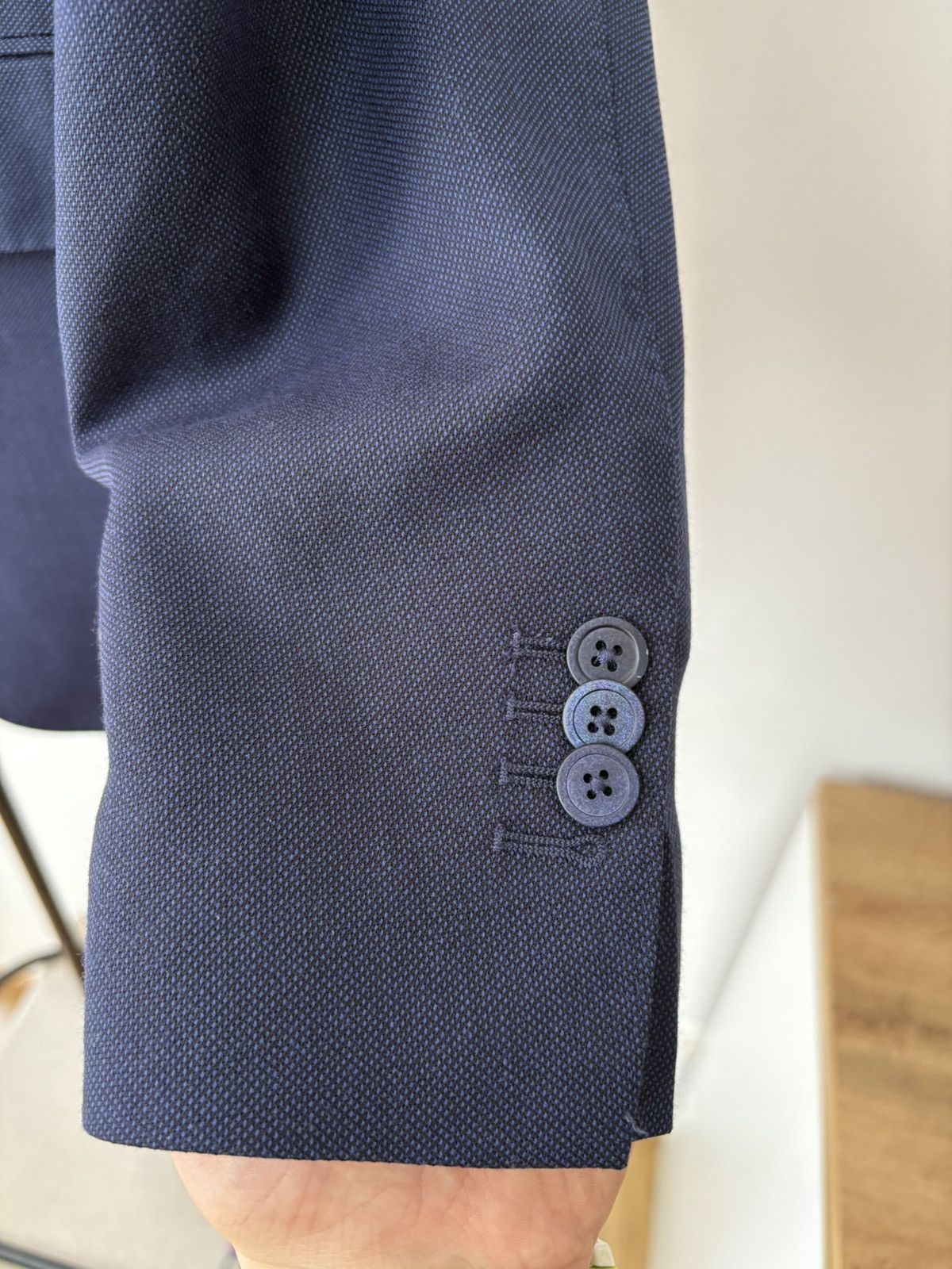 Designer × Massimo Dutti New Men’s Massimo Dutti Suit – 100% Wool Size 50L - 11 Thumbnail