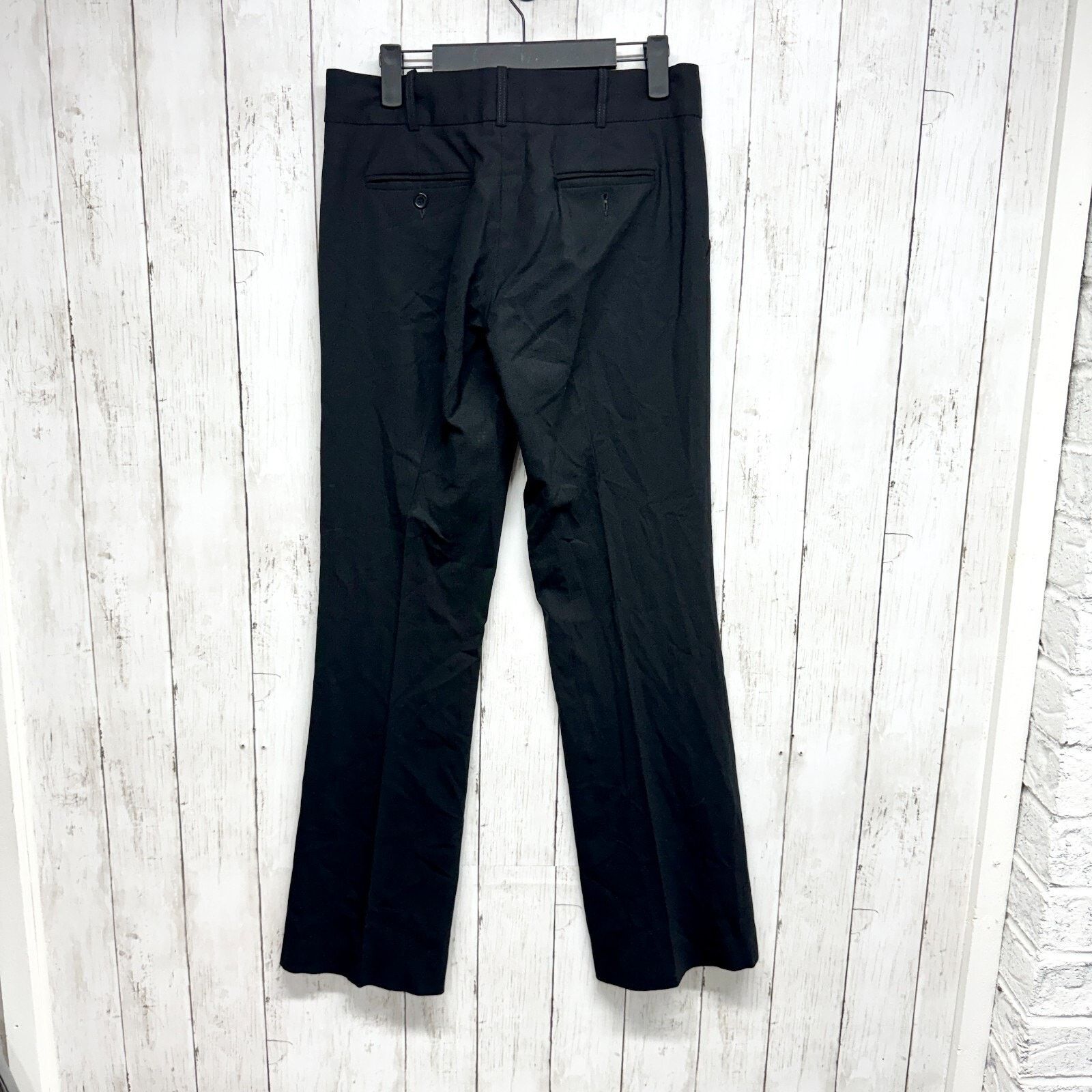 Bcbgmaxazria BCBG Maxazria Caroline 4 Wool Pinstripe Wide Leg Trouser Size 27" / US 4 / IT 40 - 3 Thumbnail