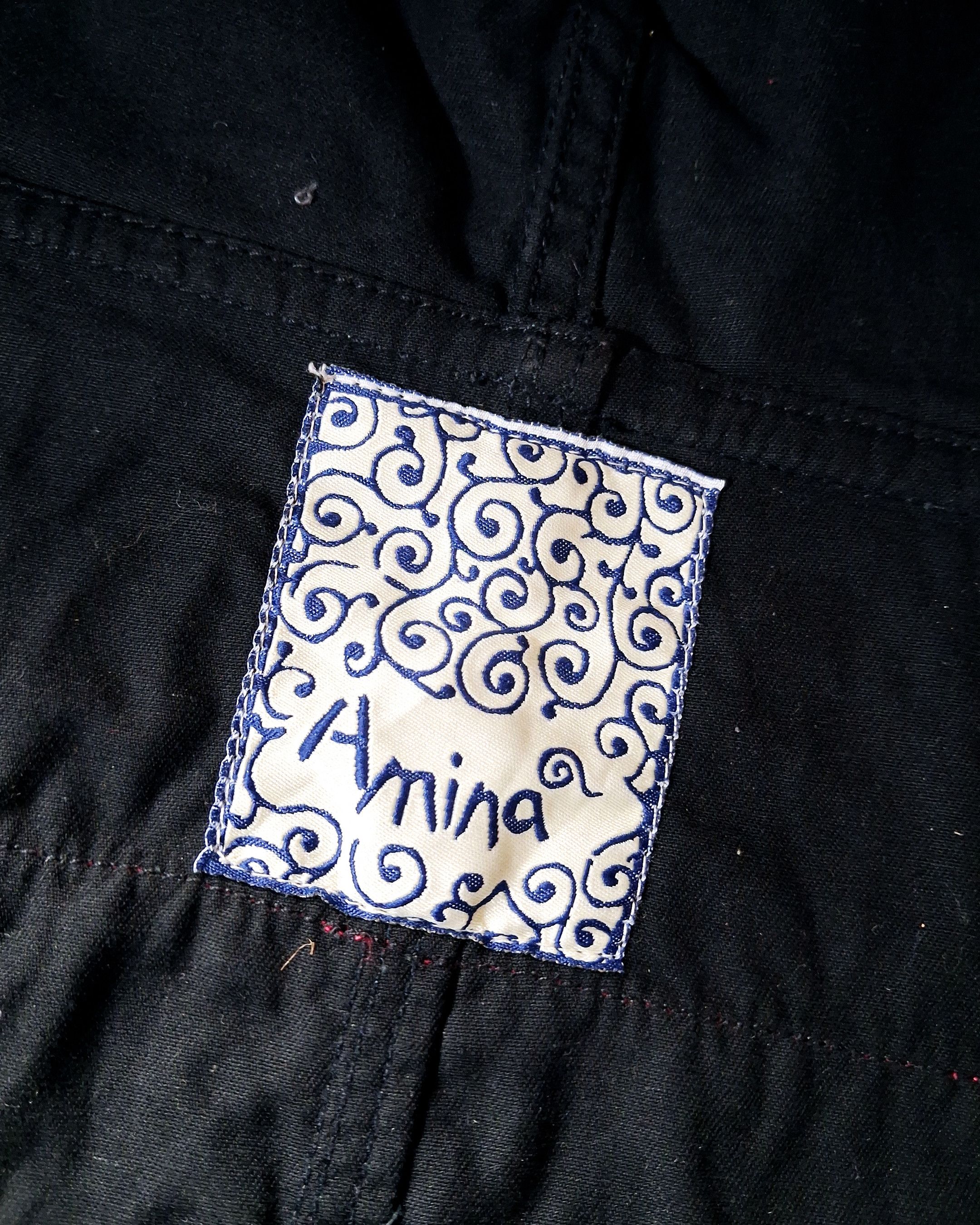 Japanese Brand AMINA PATCWORK BORO MULTIPOCKET BUTTON HOODIE JACKET Size US L / EU 52-54 / 3 - 8 Thumbnail