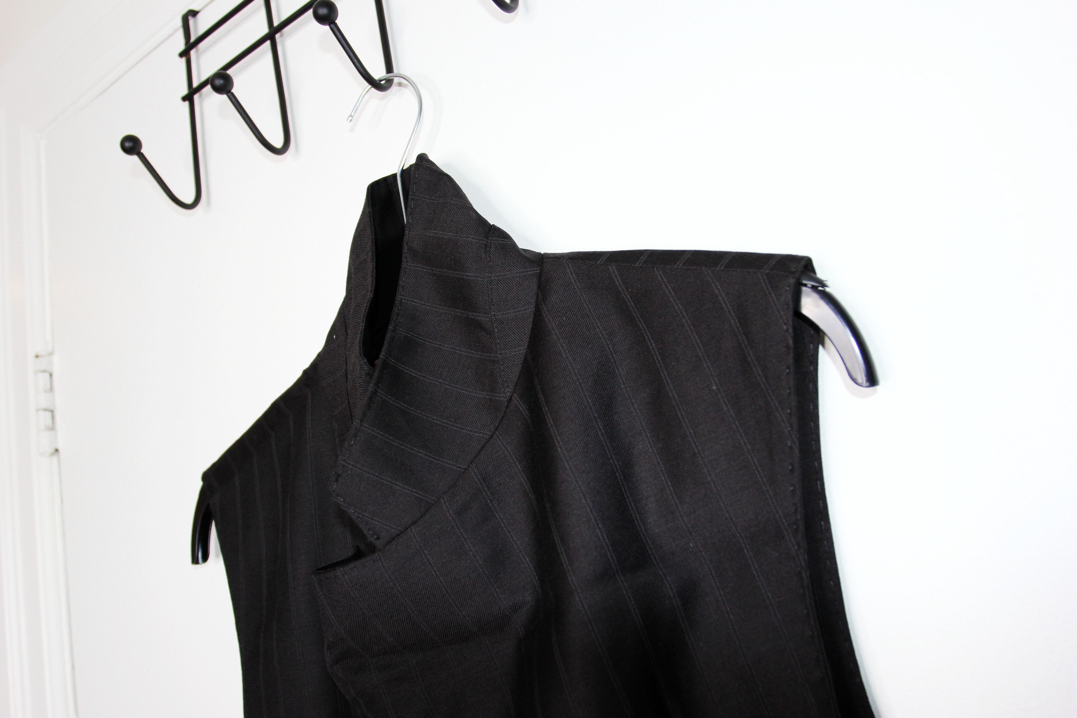 John Galliano JOHN GALLIANO STRIPED VIRGIN WOOL VEST 52 Size US L / EU 52-54 / 3 - 3 Thumbnail