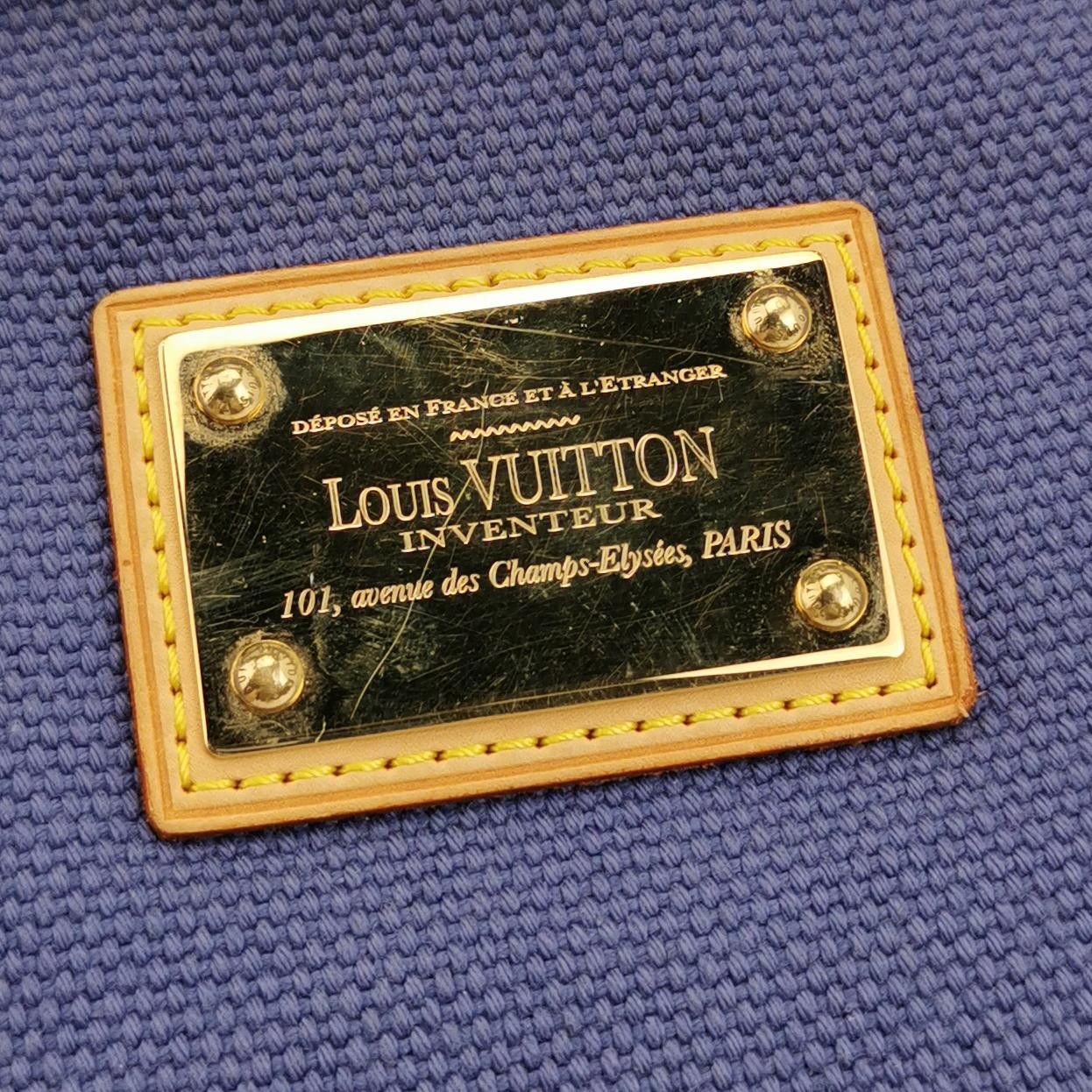 Louis Vuitton Louis Vuitton (LV) Canvas Vegetable Tanned Leather Letter L Size ONE SIZE - 4 Thumbnail