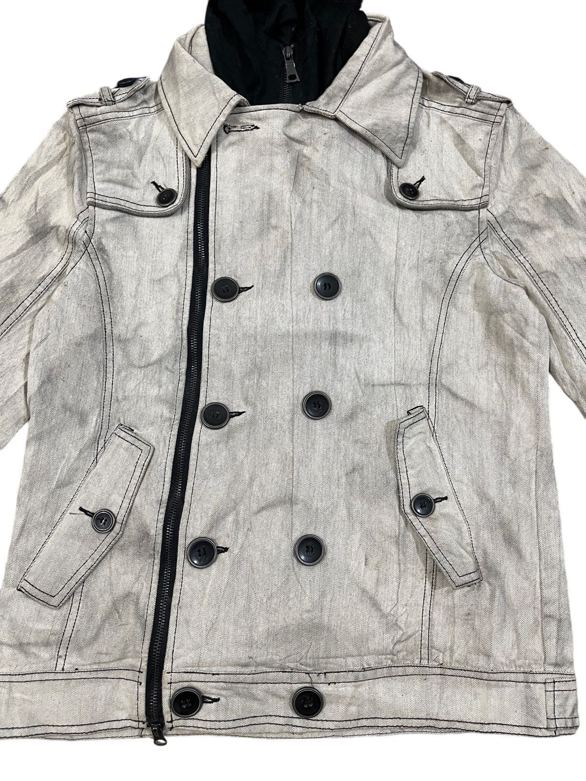 In The Attic Vintage Beige In the Attic Biker Denim Size US M / EU 48-50 / 2 - 4 Thumbnail
