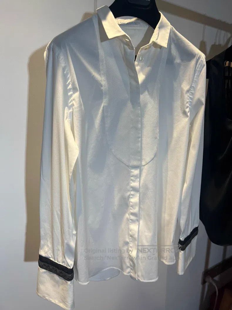 Brunello Cucinelli Brunello Cucinelli Shirt Size S / US 4 / IT 40 - 1 Thumbnail