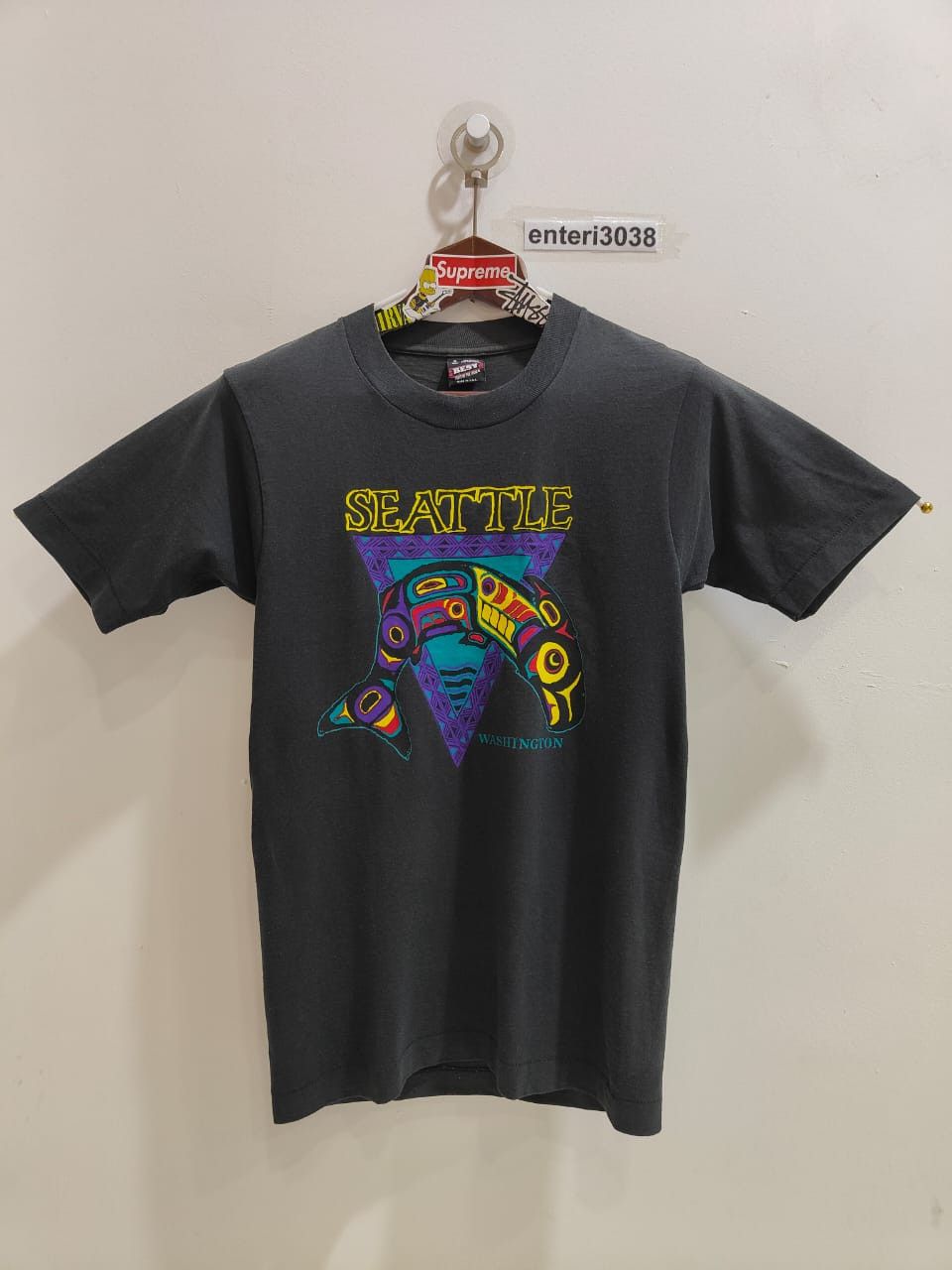 Fruit Of The Loom Usa ‘90s Seattle Single Stitch Seahawks