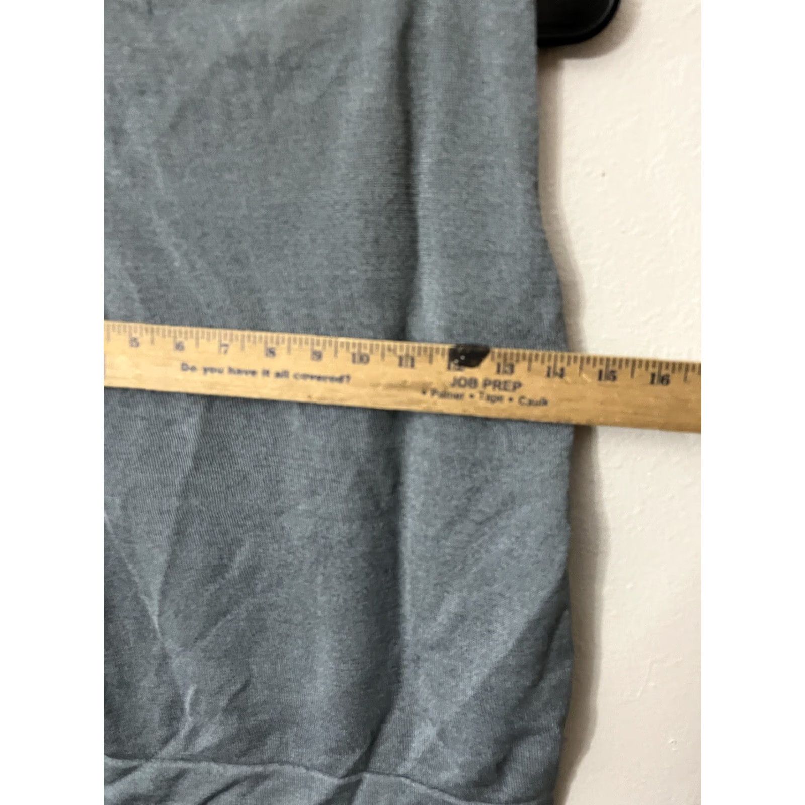 Vintage Jones Studio Blouse Shirt Women Sleeveless Round Neck Blue Solid L Pleated Rustic Rayon Blend Adult Large Size L / US 10 / IT 46 - 6 Thumbnail