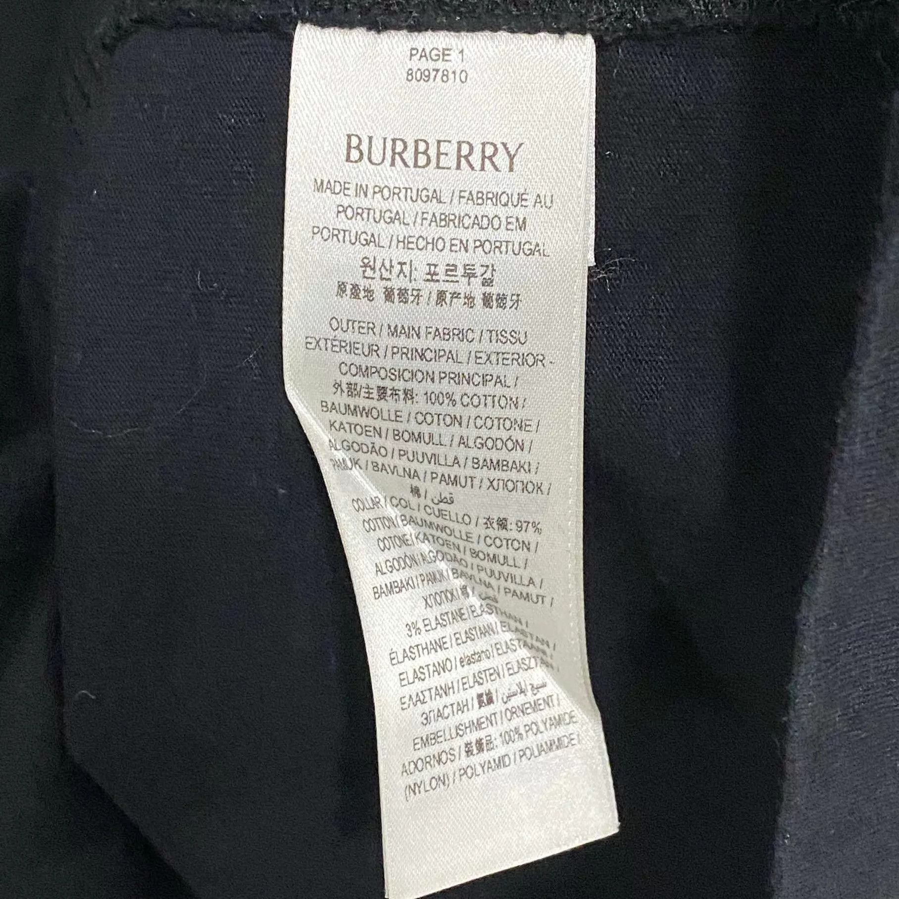 Burberry Burberry Logo Short Sleeve Tee 99 New XL Size XL / US 12-14 / IT 48-50 - 5 Thumbnail