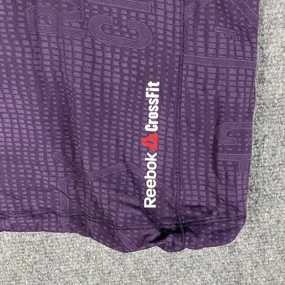 Reebok Reebok CrossFit Active Hoodie Women's XS Pullover Purple Size XS / US 0-2 / IT 36-38 - 4 Thumbnail