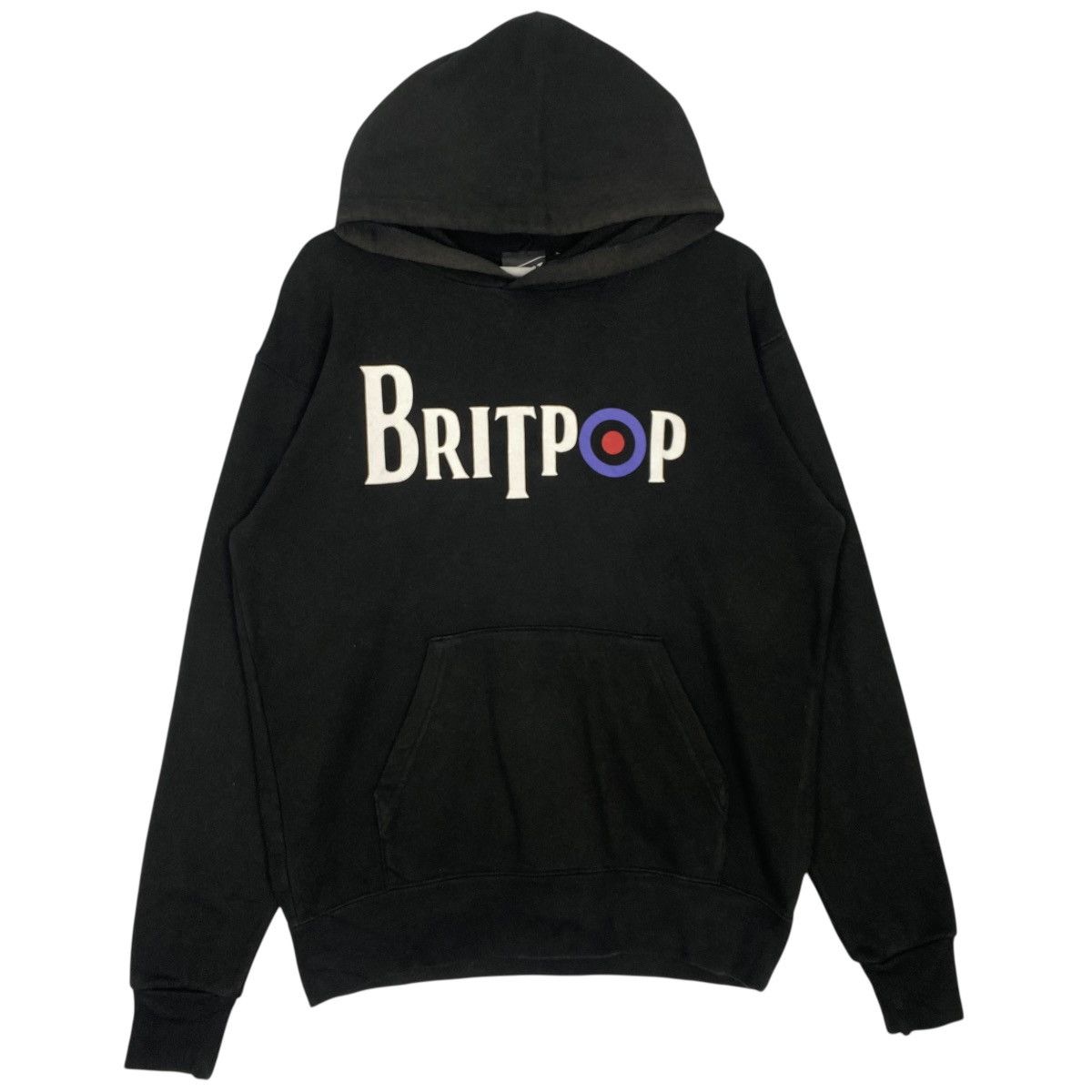 Vintage Vintage Beams Japan Britpop Hoodie Sweater Black Size L Size US L / EU 52-54 / 3 - 1 Thumbnail