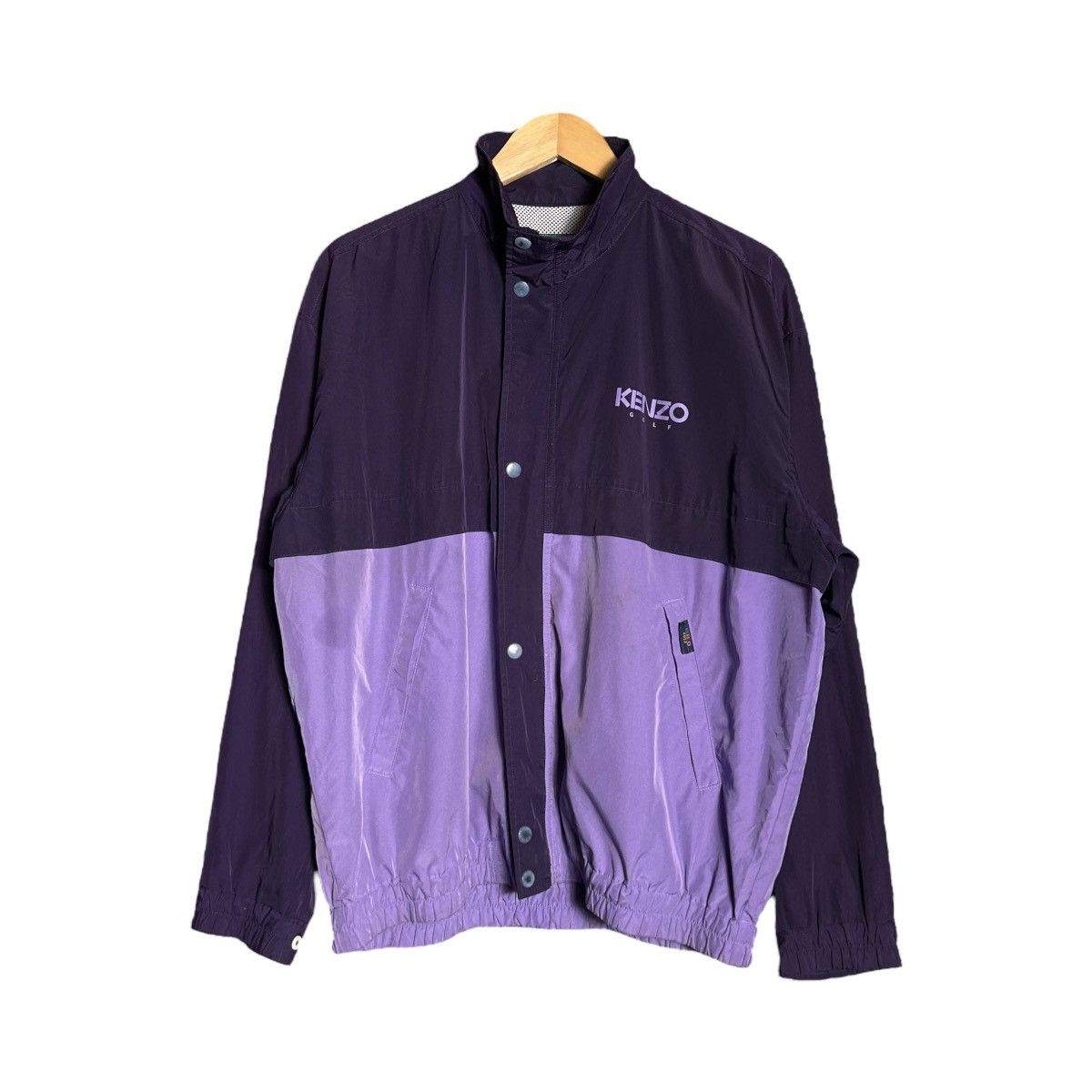 Kenzo × Vintage Vintage Kenzo Golf Big Logo Jacket Size US XL / EU 56 / 4 - 1 Thumbnail