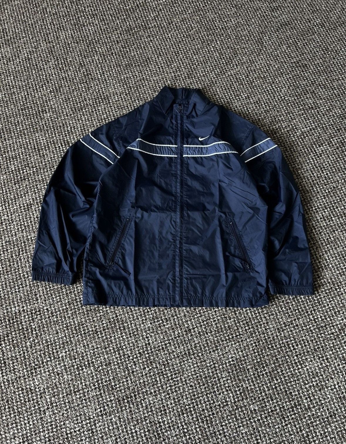 Vintage Nike Vintage Jacket Y2K Drill Mini Logo Size US S / EU 44-46 / 1 - 2 Thumbnail