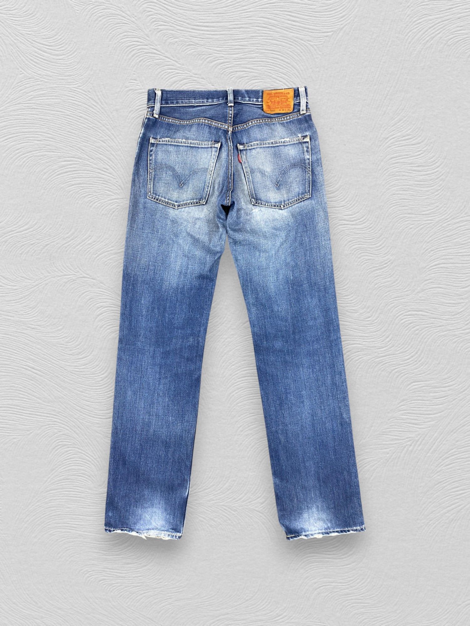 Vintage Faded Blue Vintage Levi's 502 Jeans 31x33 - JN3306 Size US 31 - 2 Thumbnail