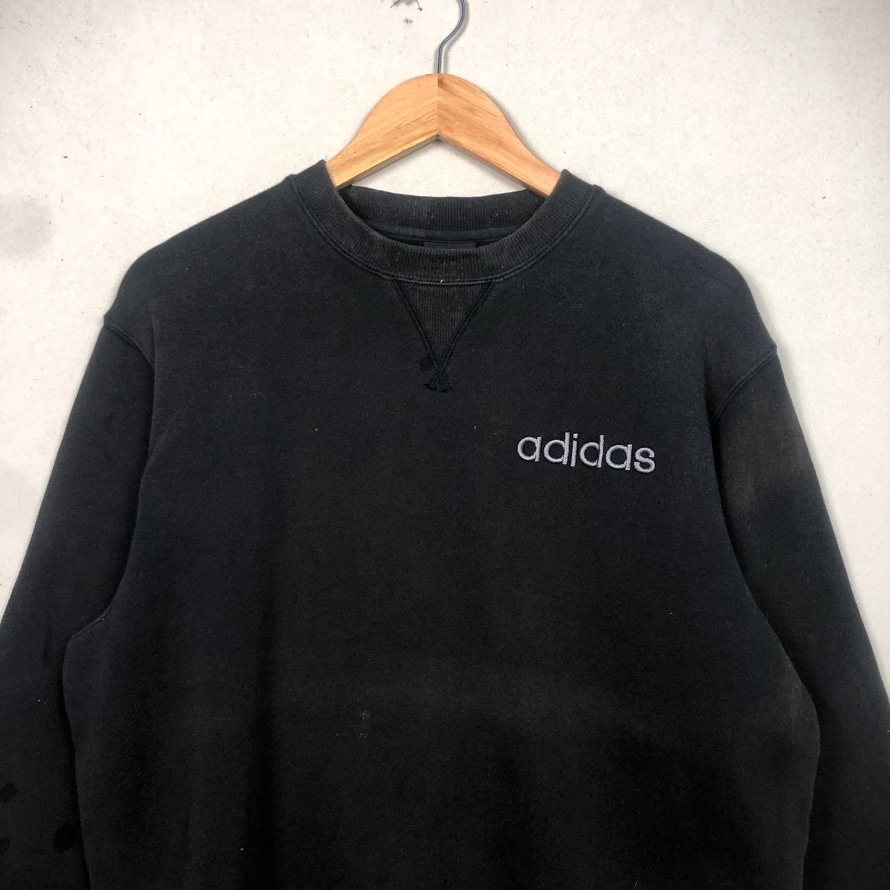Adidas × Vintage Y2K Adidas Sweatshirt Sun Faded Style Size US L / EU 52-54 / 3 - 3 Thumbnail