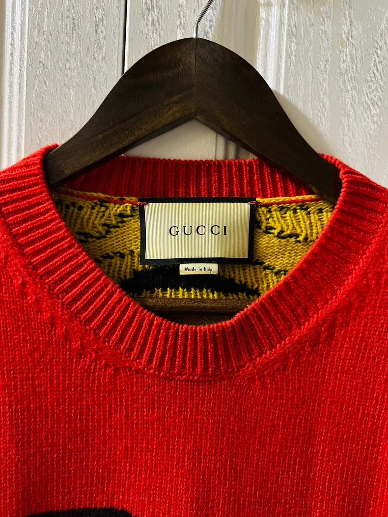 Gucci Gucci Snoopy pure wool sweater for the catwalk 2504-Nextarr Size US M / EU 48-50 / 2 - 6 Thumbnail
