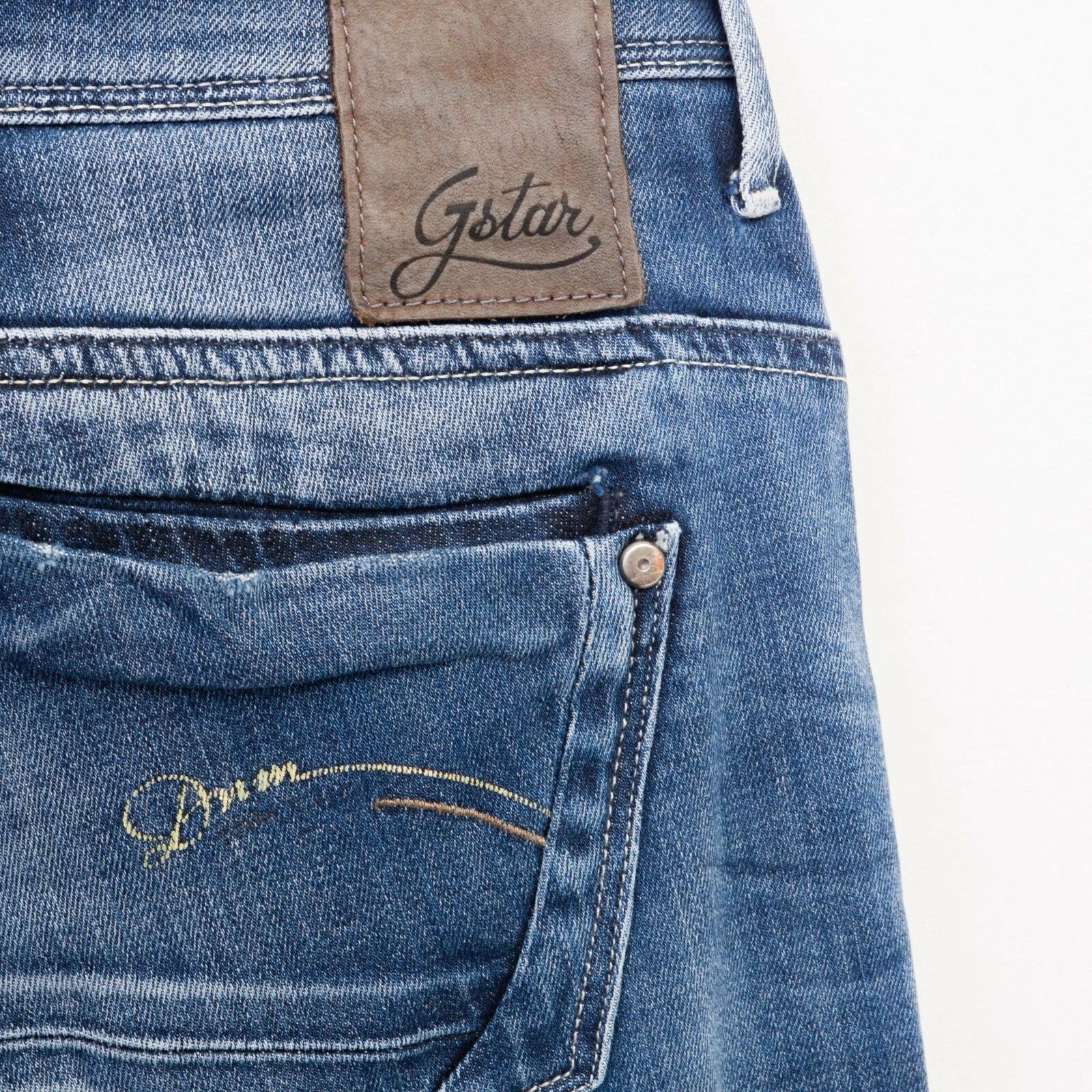 G-Star COLT Skinny Women's Denim Jeans W31 L34 Pants Slim Trousers Size 31" - 2 Thumbnail