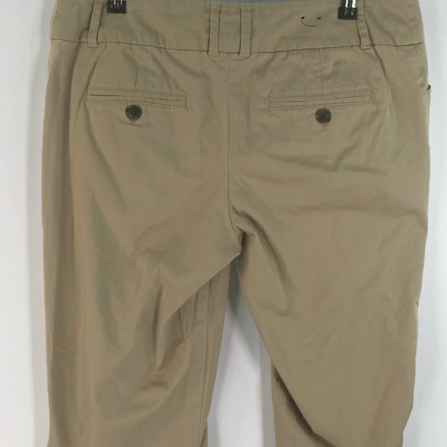 Mossimo Mossimo Womens Dress Pants Brown Flat Front Straight Leg Size 6 Stretch Casual Business Pant Size 6 Size 28" / US 6 / IT 42 - 8 Thumbnail